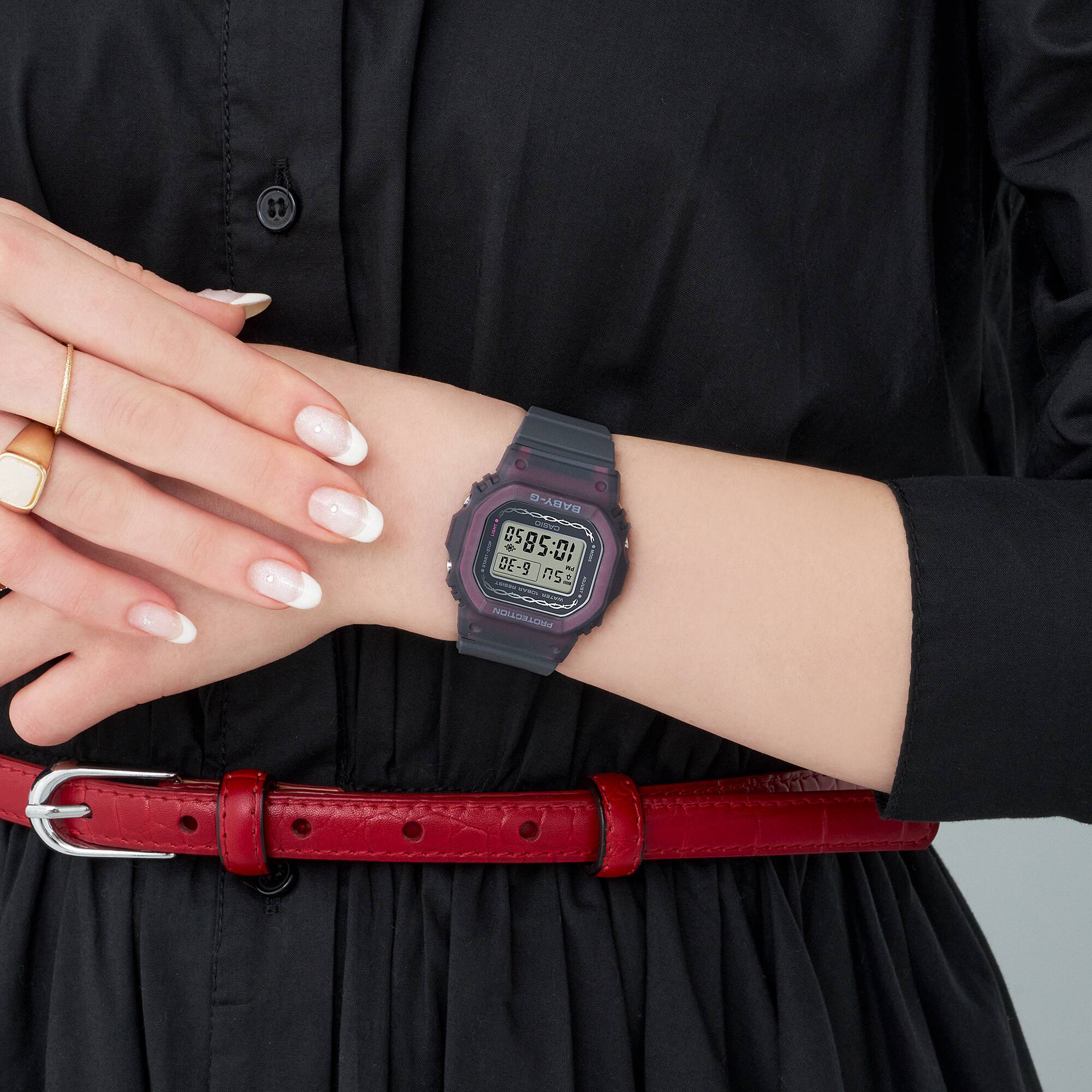 BGD-565RS-8 Baby-G reloj de dama pulsera de caucho digital - Image 5