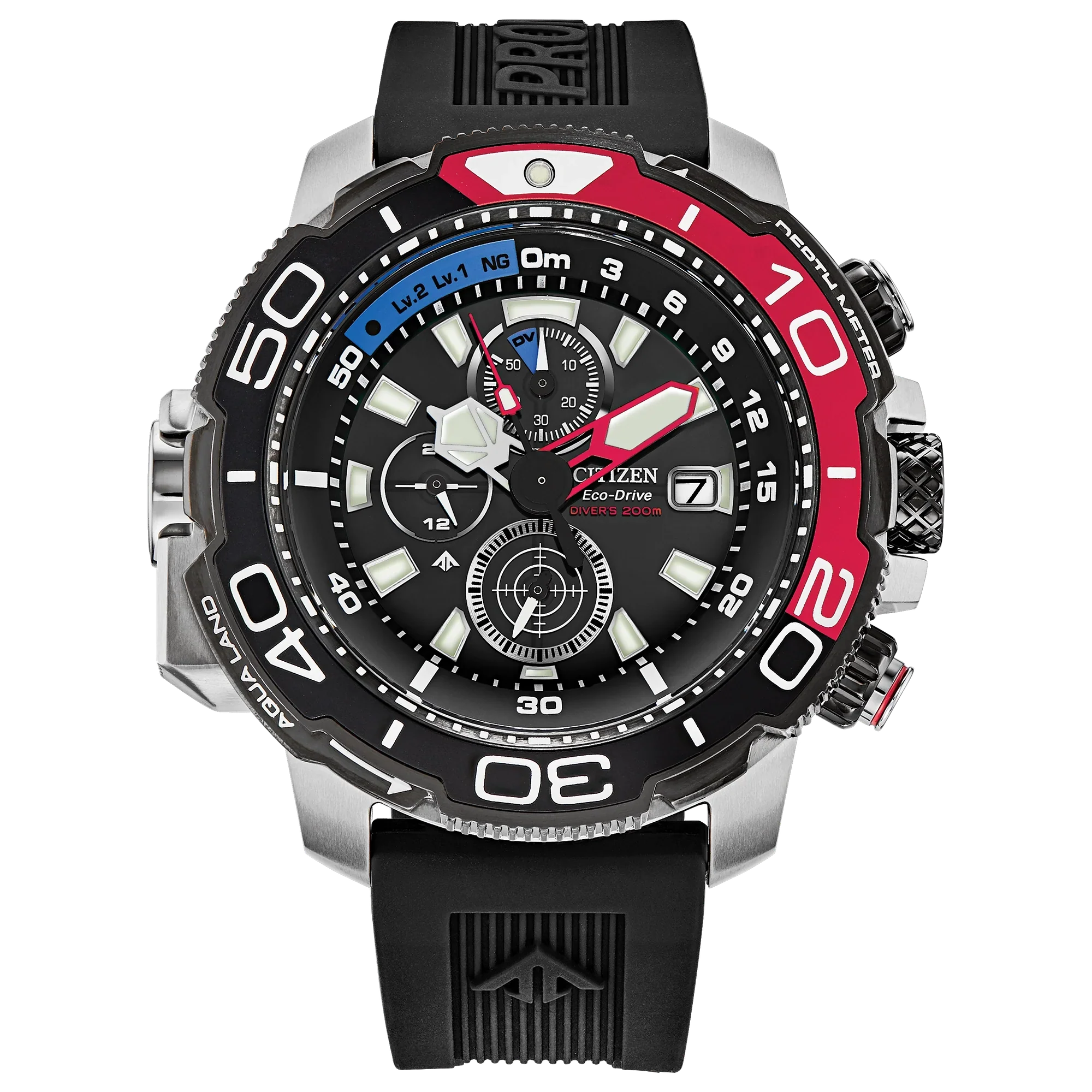 BJ2167-03E Reloj Citizen Promaster Eco Drive de hombre banda de resina 46 mm