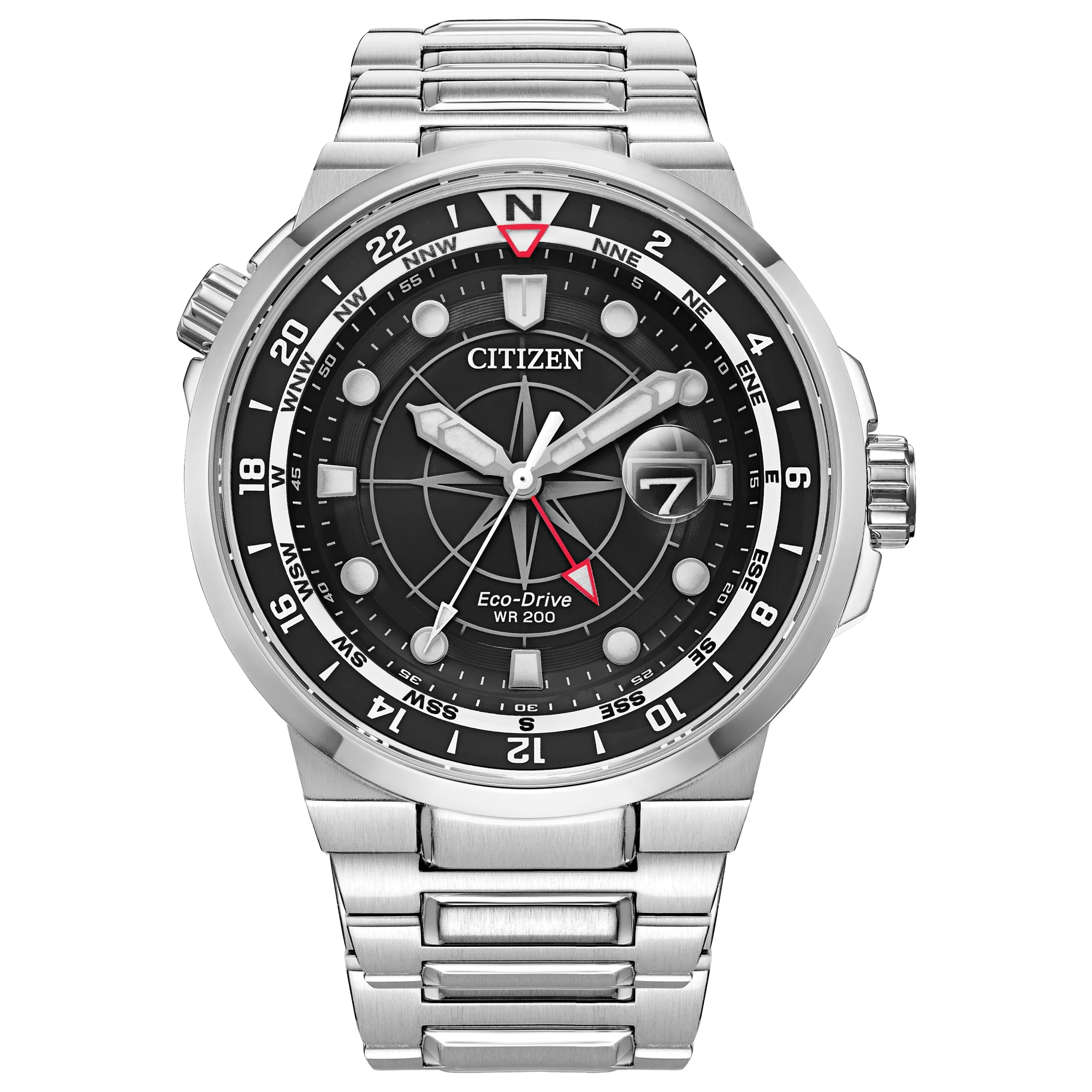 BJ7140-53E Reloj Citizen Eco-drive para hombre pulsera de metal