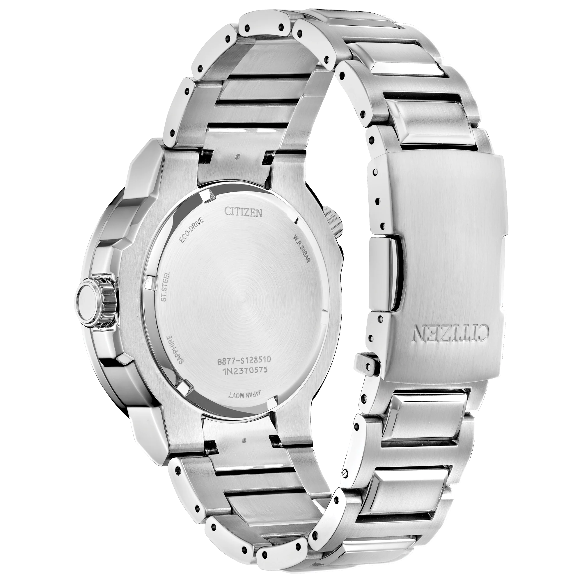 BJ7140-53E Reloj Citizen Eco-drive para hombre pulsera de metal - Image 3