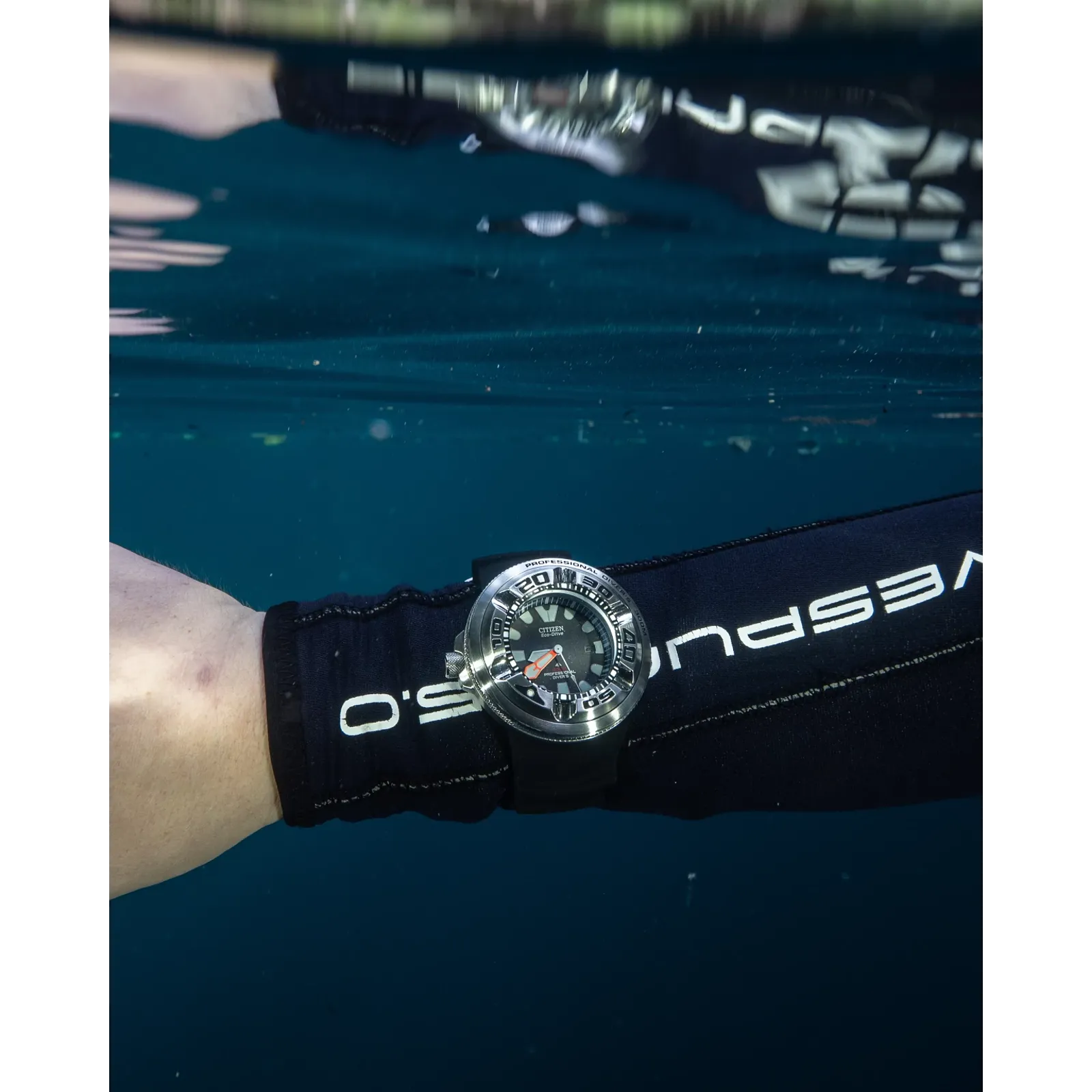 BJ8050-08E Citizen Promaster Dive Ecozilla para caballero pulsera de caucho Eco-drive - Image 4