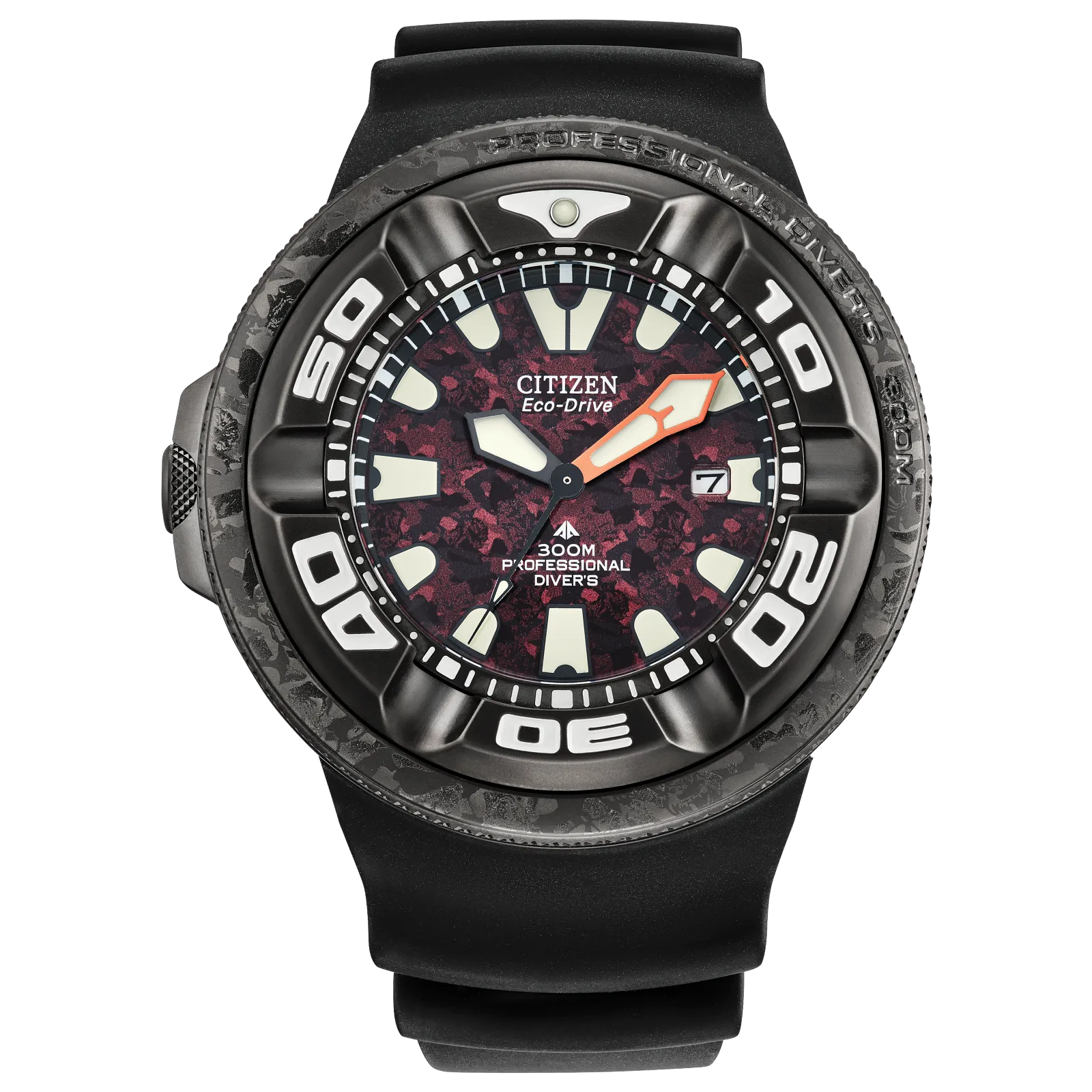 BJ8059-03Z Reloj Citizen Godzilla Eco-drive de hombre pulsera de caucho