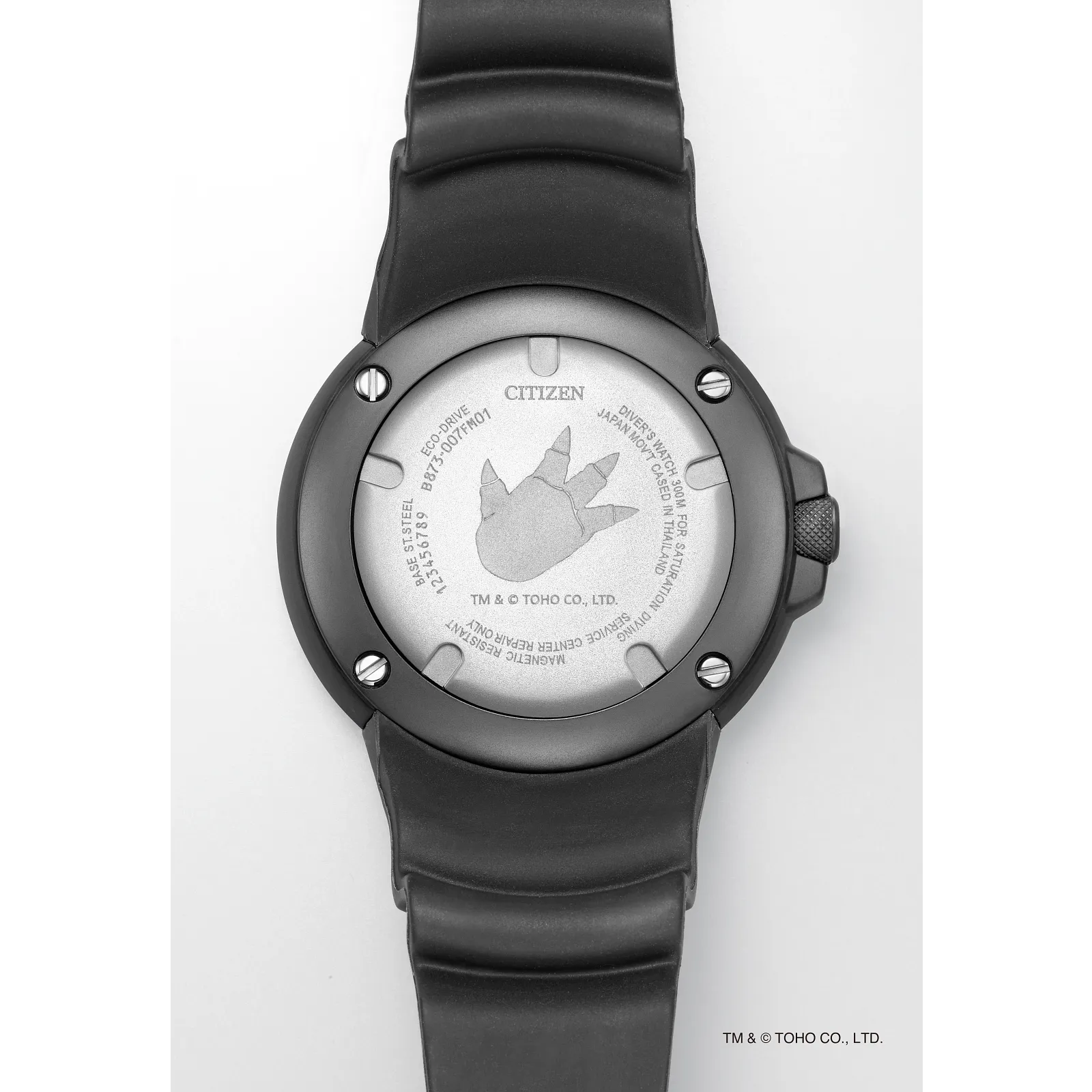 BJ8059-03Z Reloj Citizen Godzilla Eco-drive de hombre pulsera de caucho - Image 2
