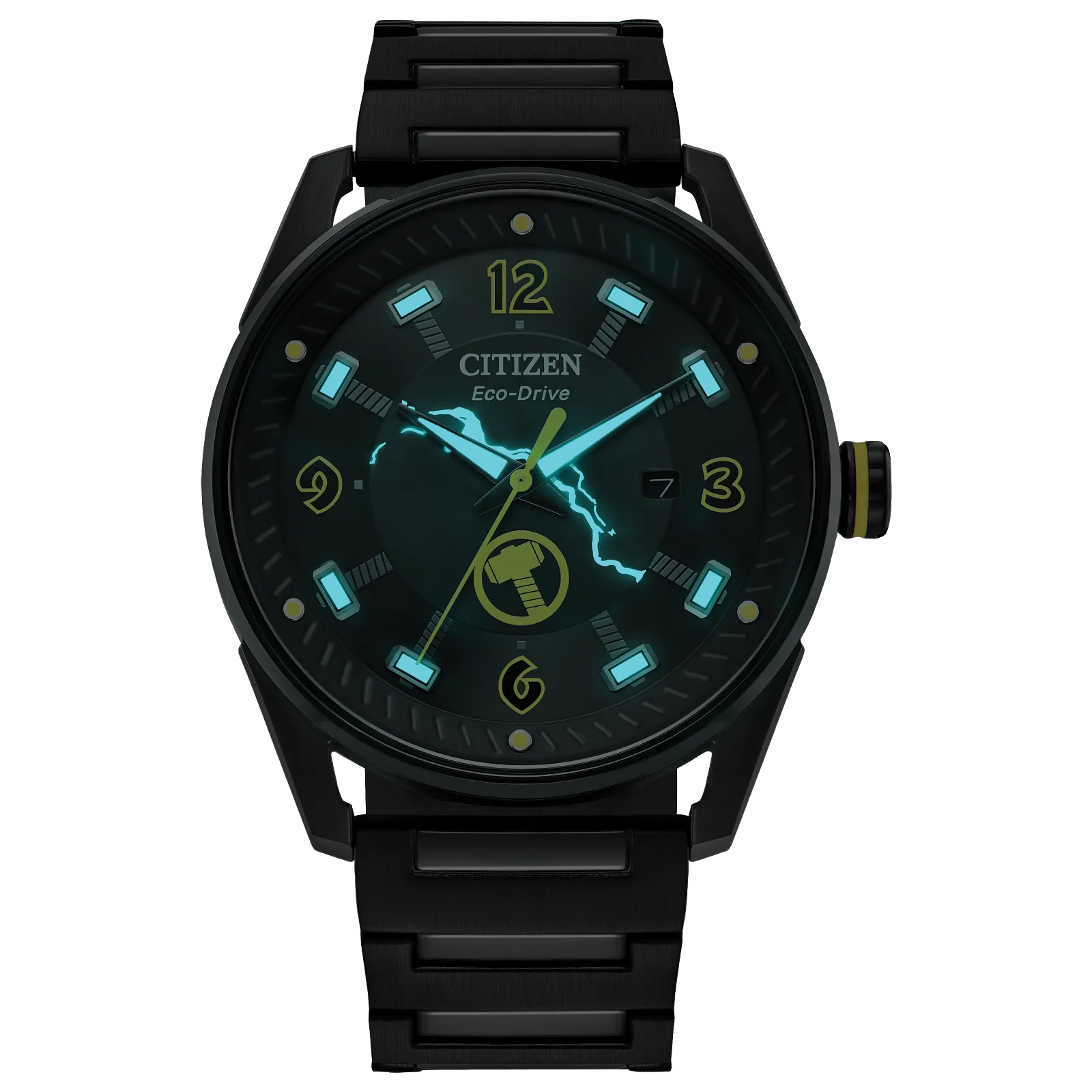 BM6987-50W Citizen Thor Marvel Edition de caballero pulsera de metal Eco-drive - Image 5