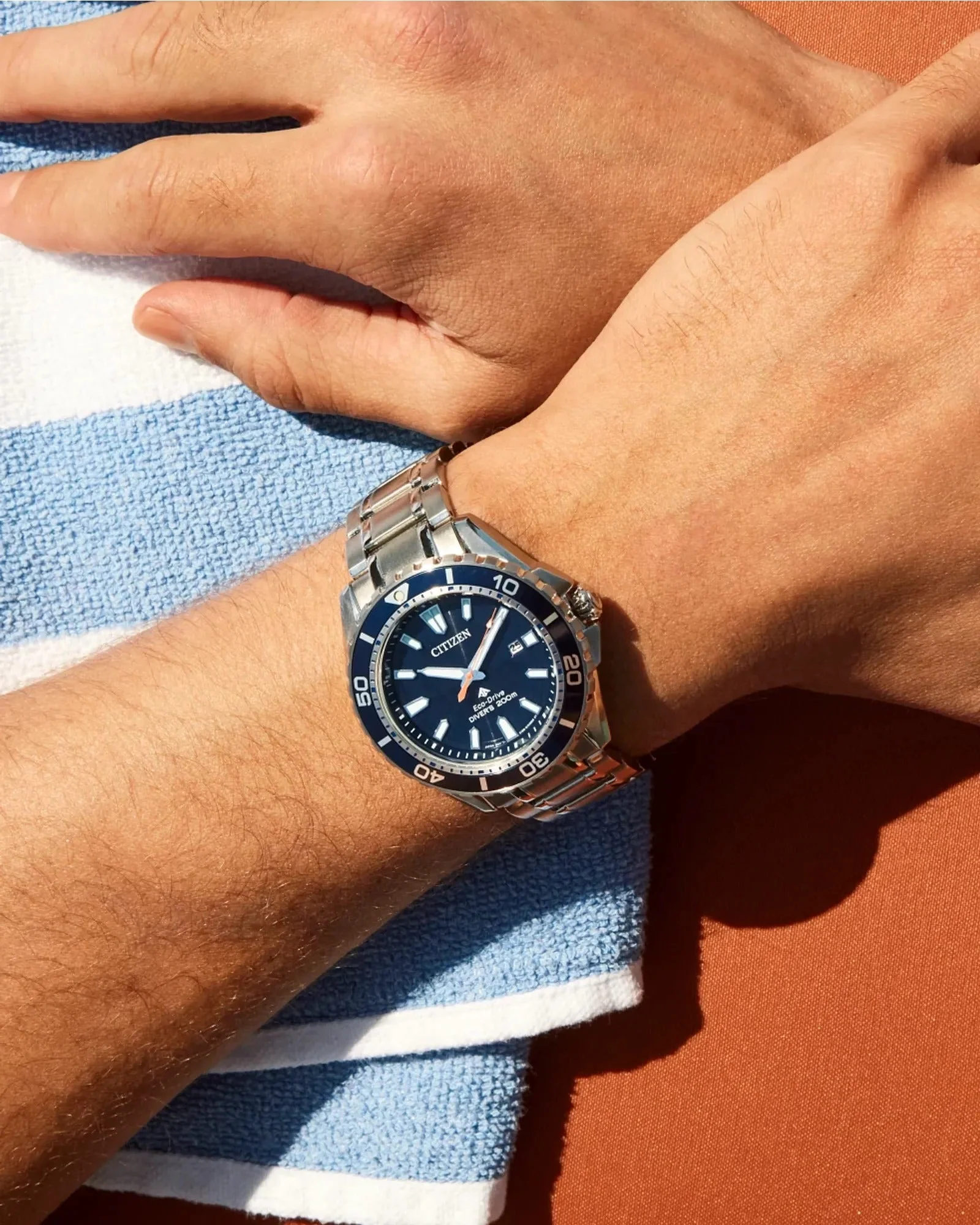 BN0191-55L Reloj Citizen Promaster Dive de hombre correa de metal Eco-Drive - Image 4