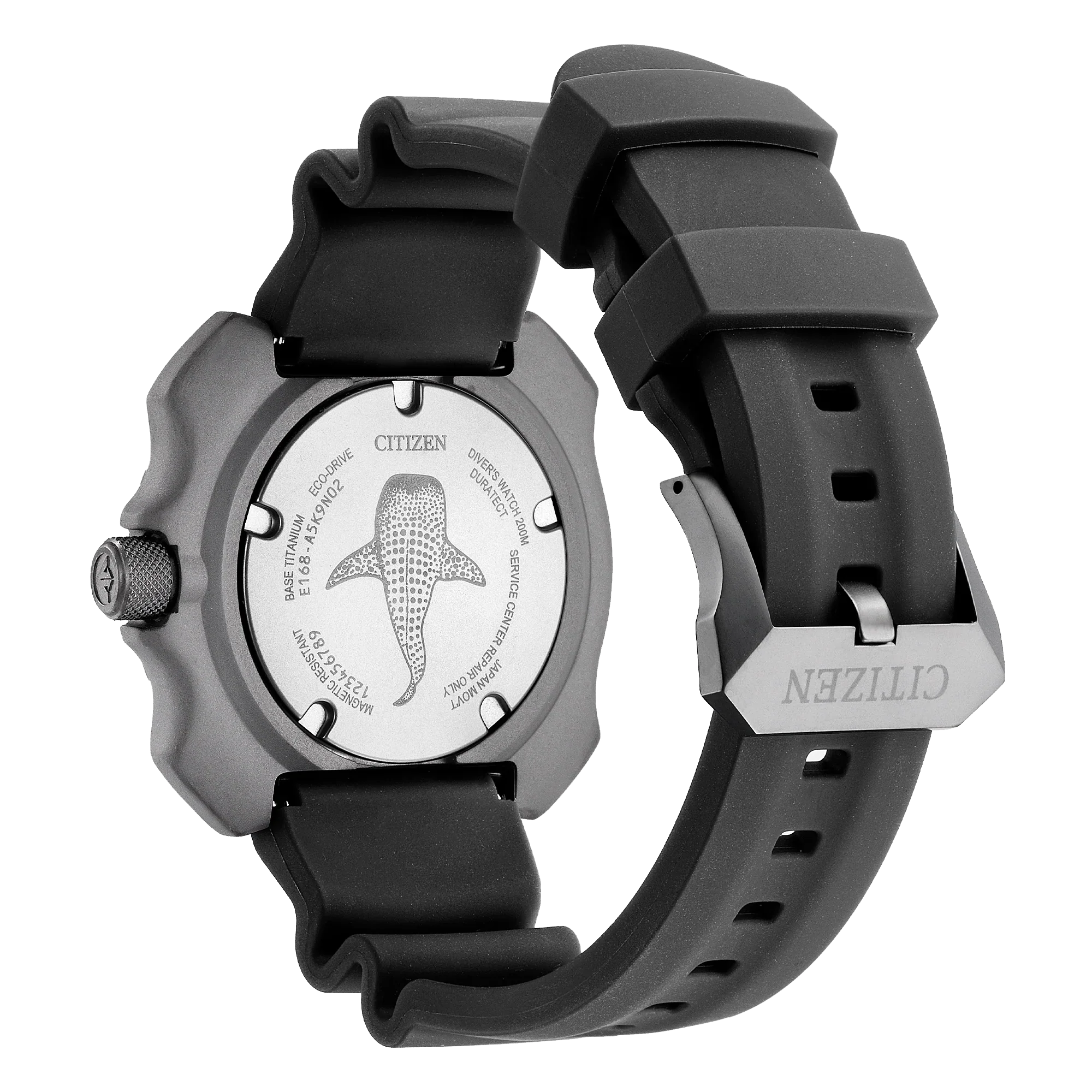 BN0225-04L Reloj Citizen Promaster Dive de caballero pulsera de caucho Eco-Drive - Image 3