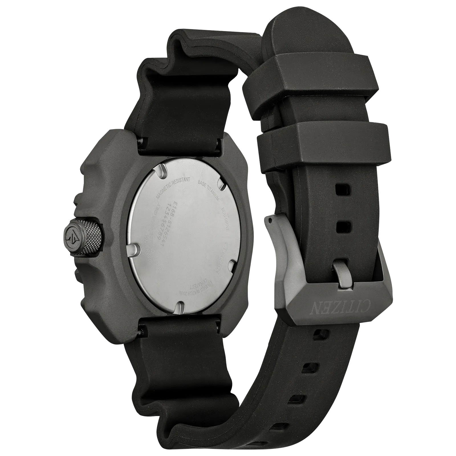 BN0227-25X Citizen Promaster Dive de caballero pulsera de resina Eco-drive - Image 4