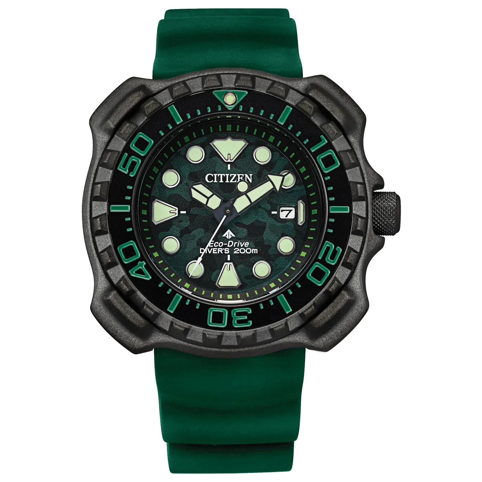BN0228-06W Citizen Promaster Eco-drive de caballero pulsera de caucho