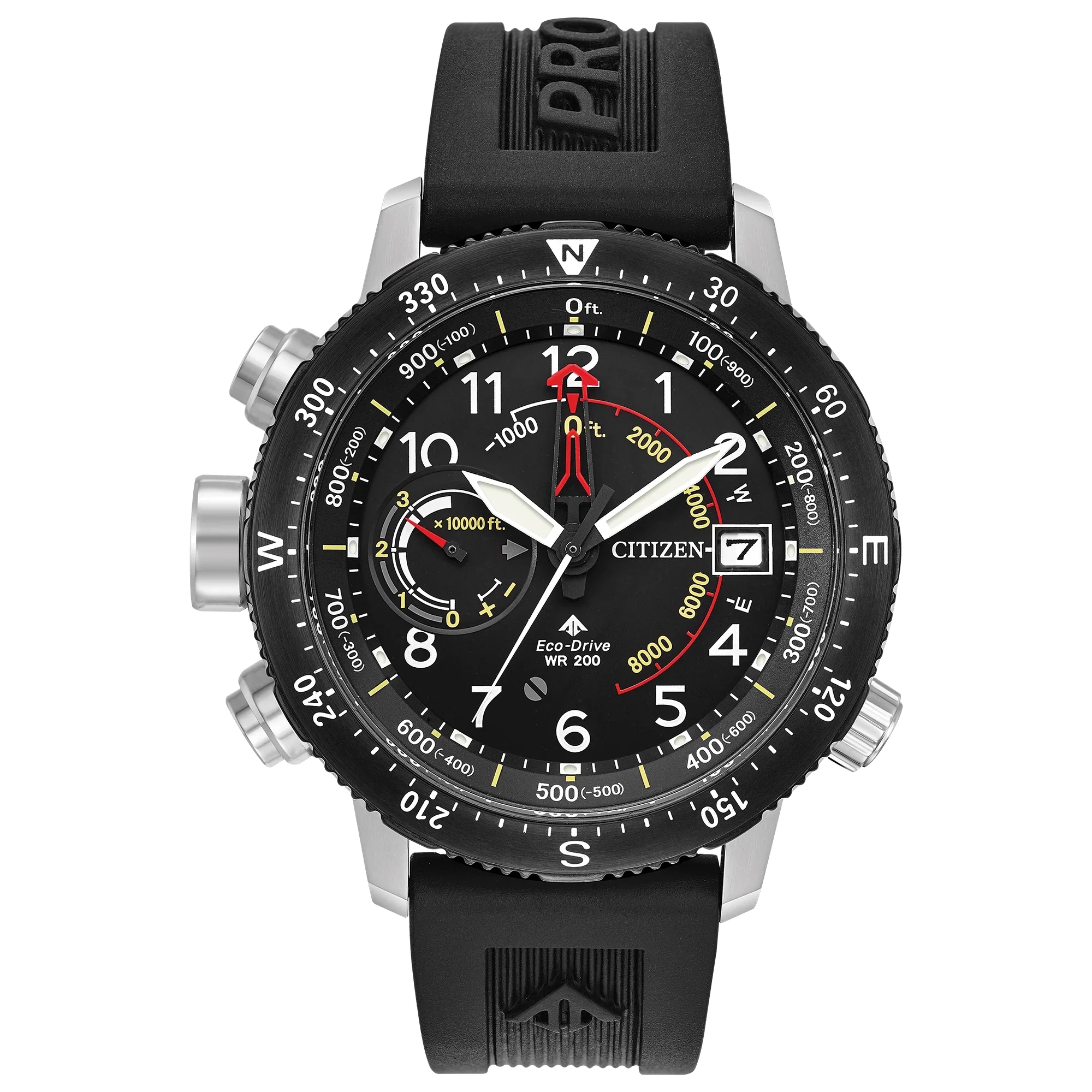 BN5058-07E Reloj Citizen Promaster Eco Drive de hombre pulsera de resina 47 mm Eco-Drive