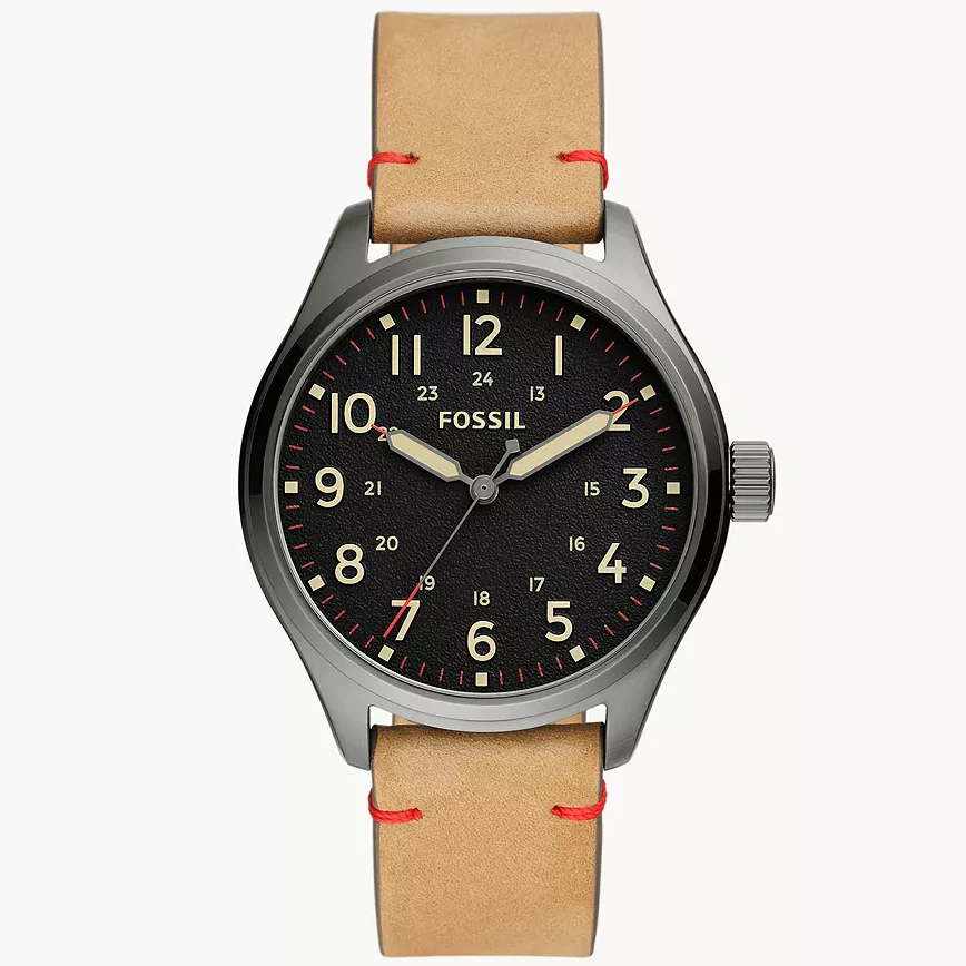 BQ2792 Reloj Easton de caballero banda de piel 42mm