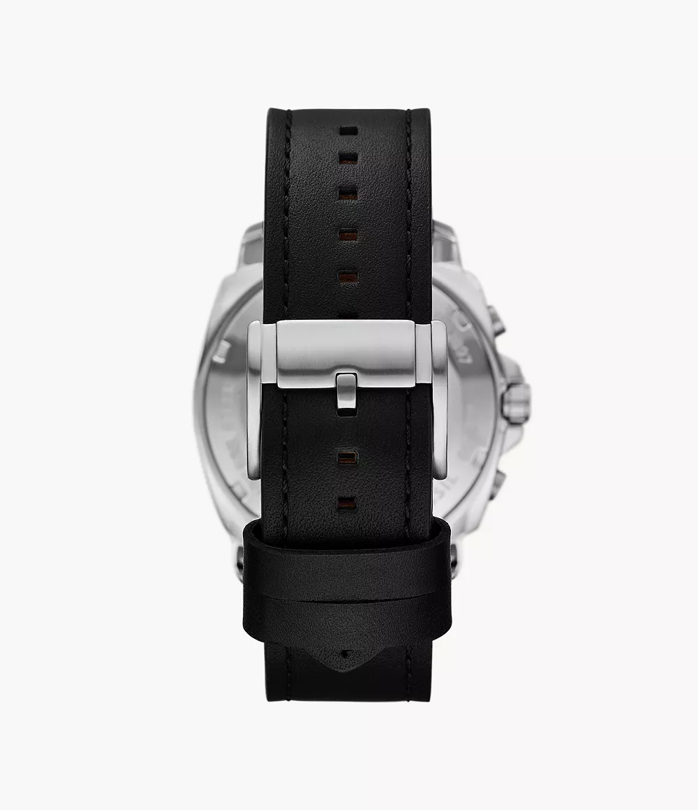BQ2897 Privateer Reloj para caballero pulsera de cuero - Image 2