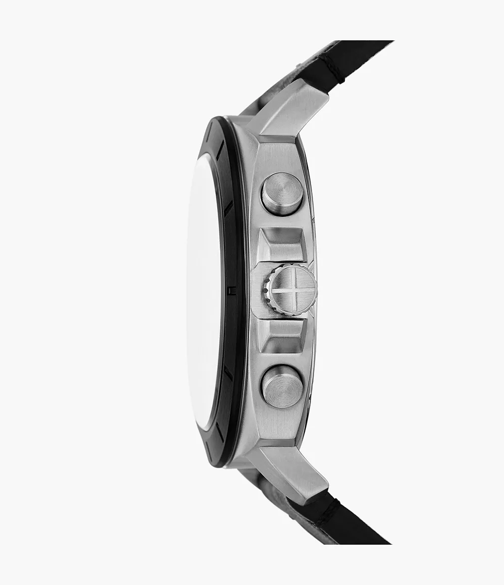 BQ2897 Privateer Reloj para caballero pulsera de cuero - Image 3