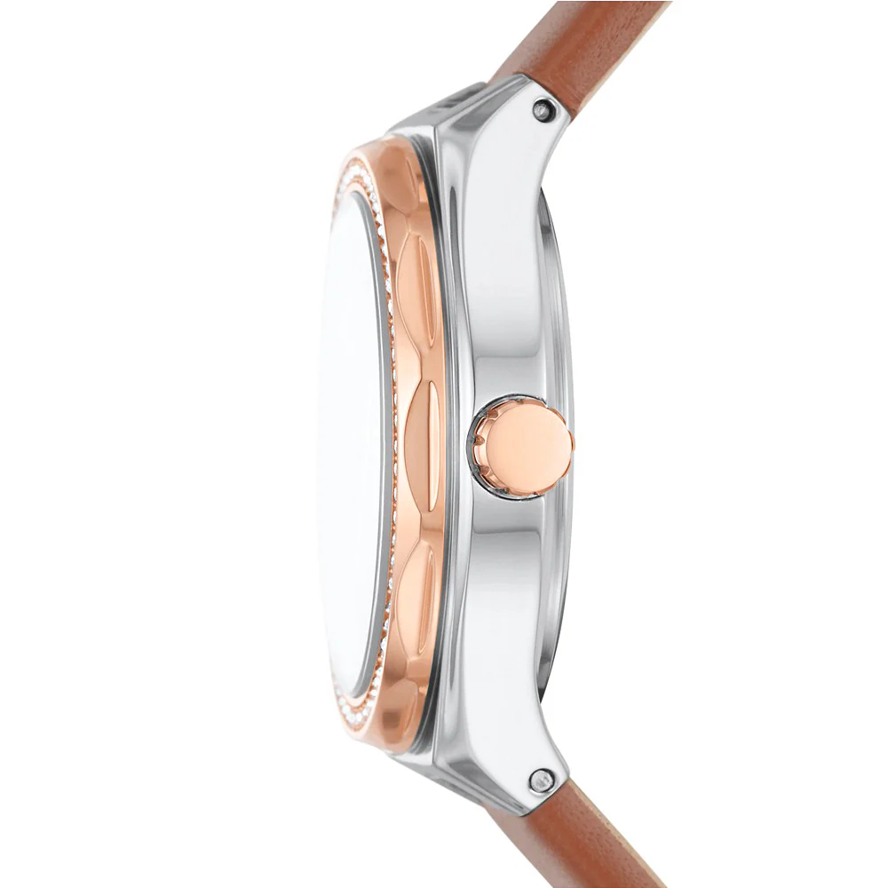 BQ3803 Reloj Eevie de dama banda de piel 30 mm - Image 4