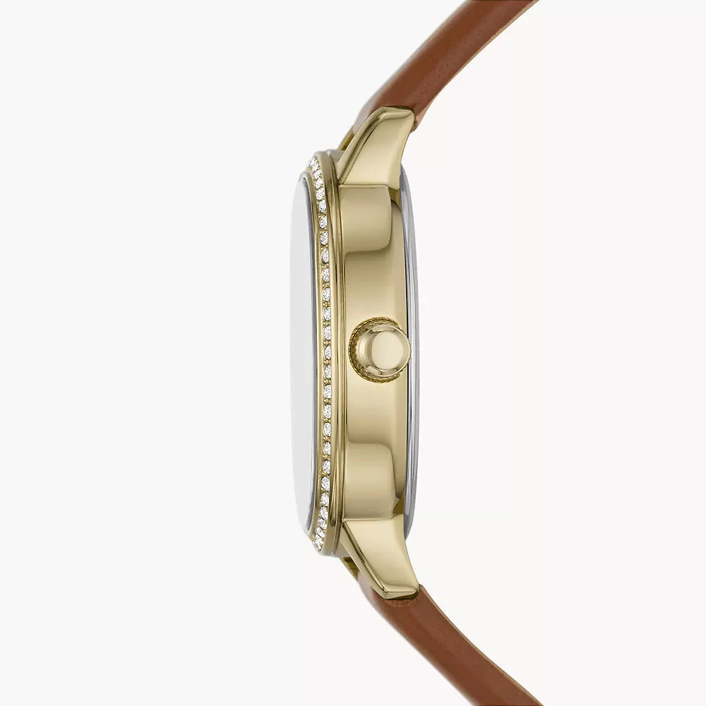 BQ3973 Reloj Penny de dama pulsera de piel 23 mm - Image 2