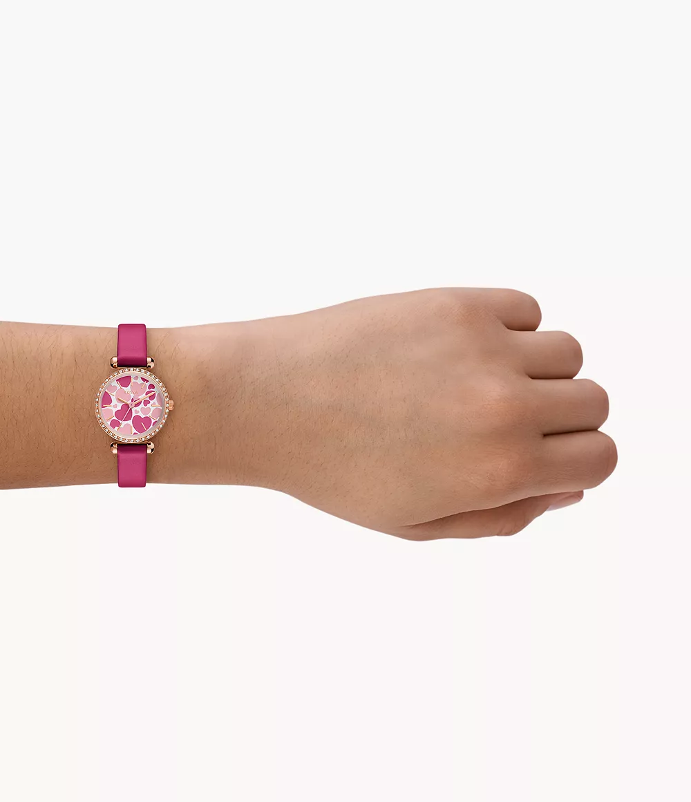 BQ3998 Reloj Tillie de mujer banda de caucho - Image 2