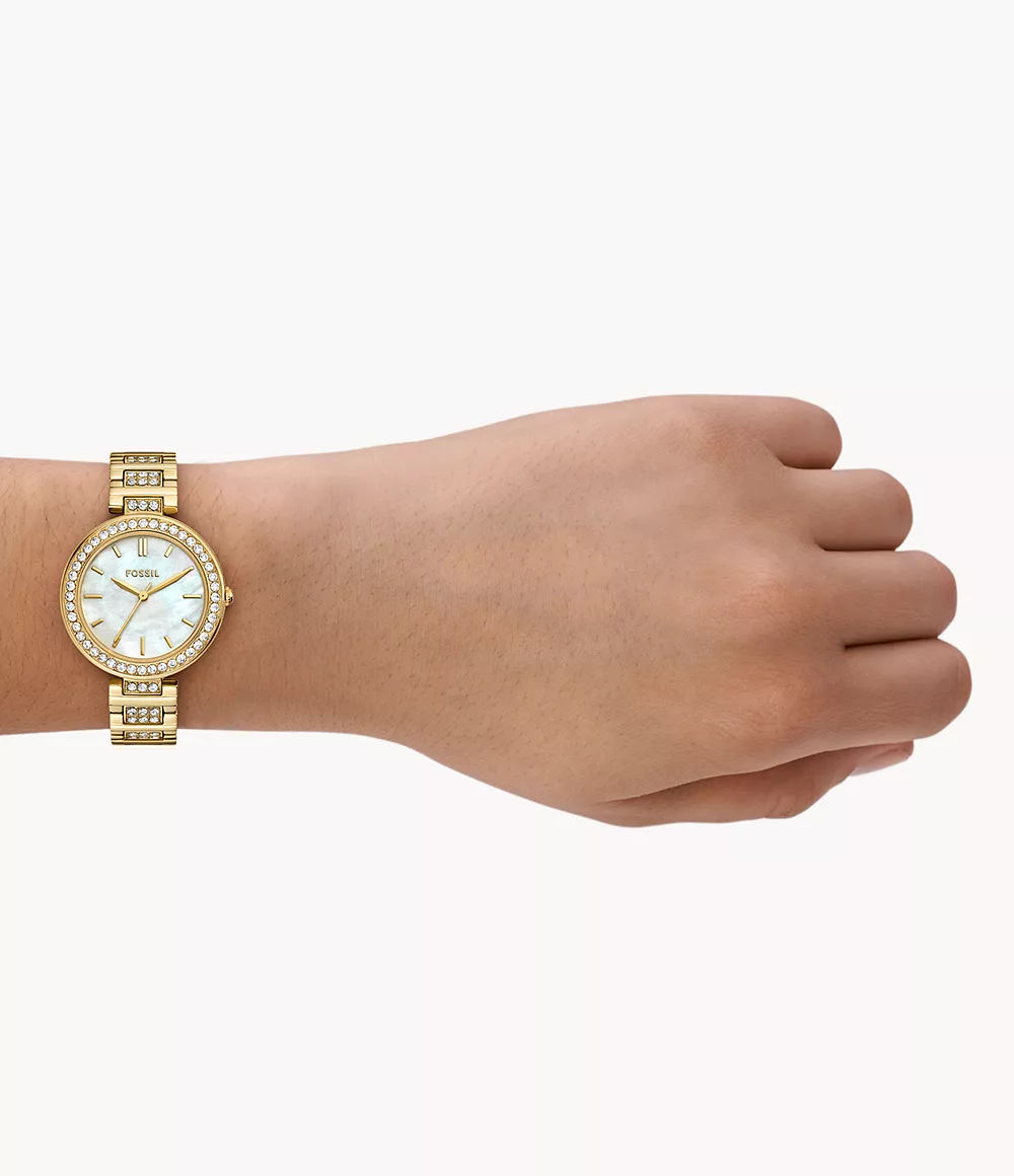 BQ5001 Reloj Karli de dama pulsera de metal 34 mm - Image 4