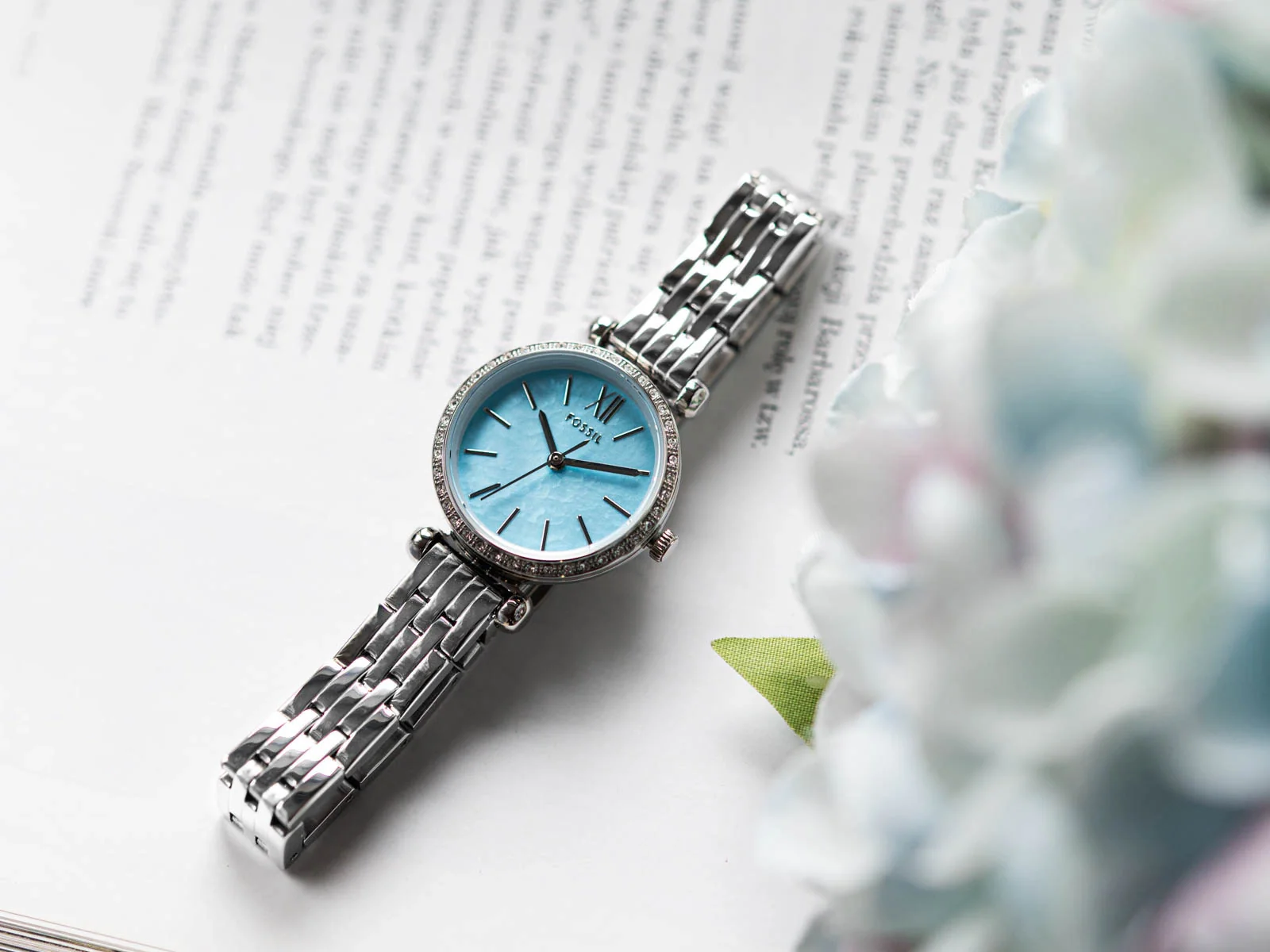 BQ5028 Reloj Tillie de señorita correa de metal - Image 4