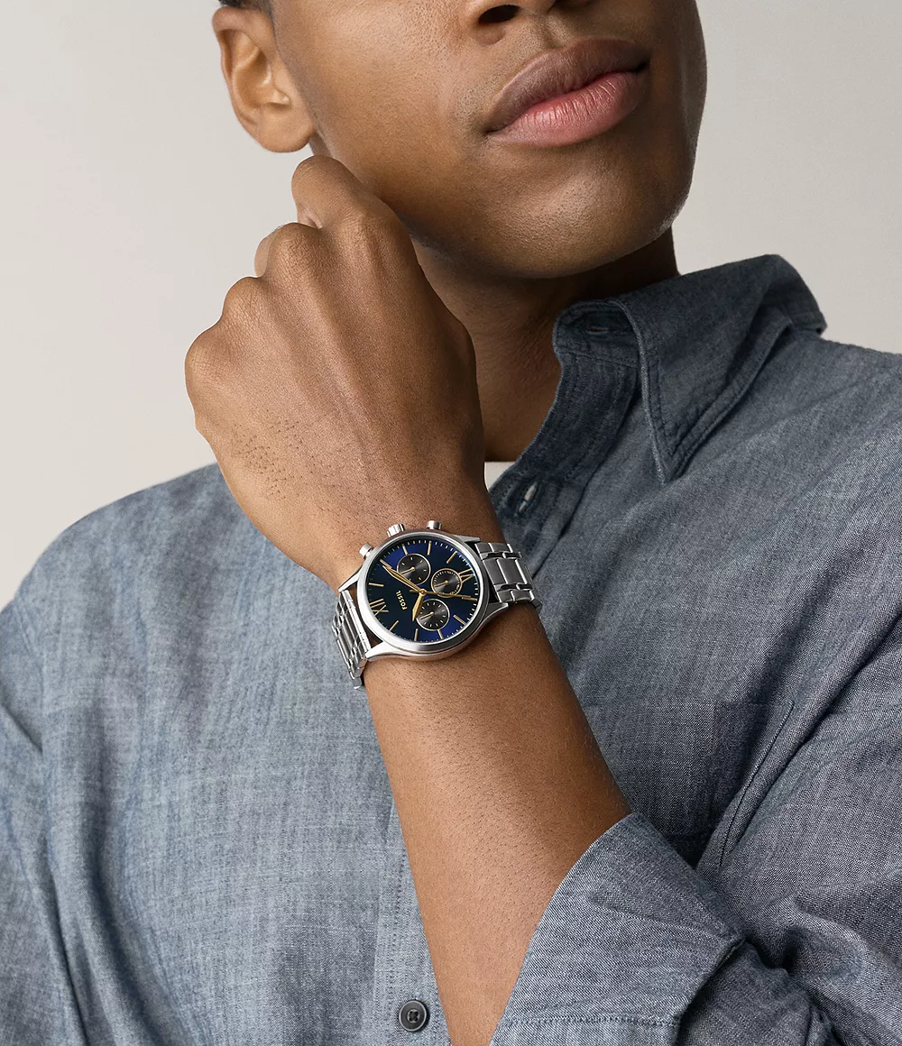 BQM7102 Reloj Fenmore de hombre pulsera de metal - Image 6