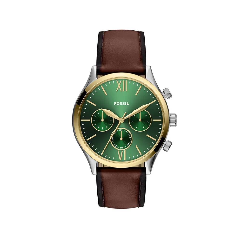 BQM7122 Reloj Fossil Fenmore de hombre correa de piel
