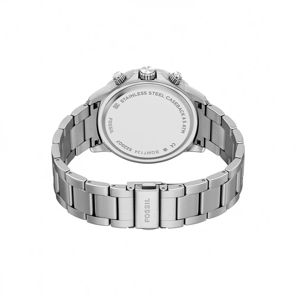 BQM7134 Reloj Fossil Bannon de hombre correa de metal - Image 3