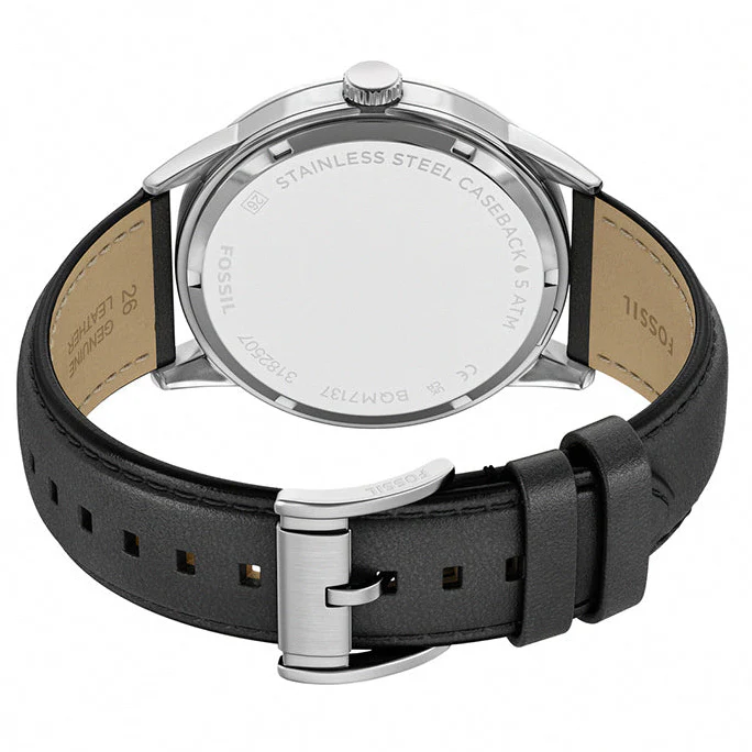 BQM7137 Reloj Fossil Flynn de caballero banda de piel - Image 3