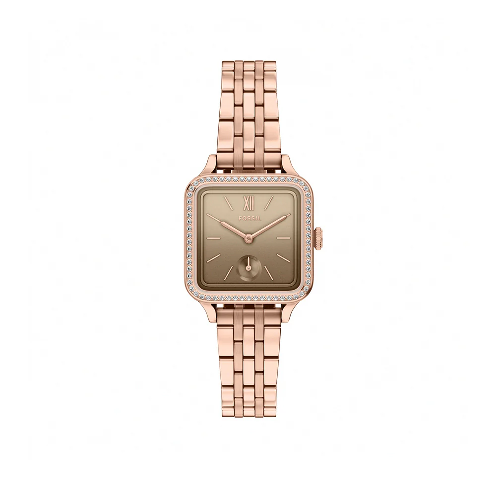 BQW8046 Reloj Fossil Colleen de mujer banda de acero inoxidable