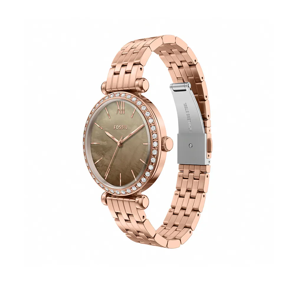 BQW8049 Reloj Fossil Tillie de mujer correa de metal - Image 4
