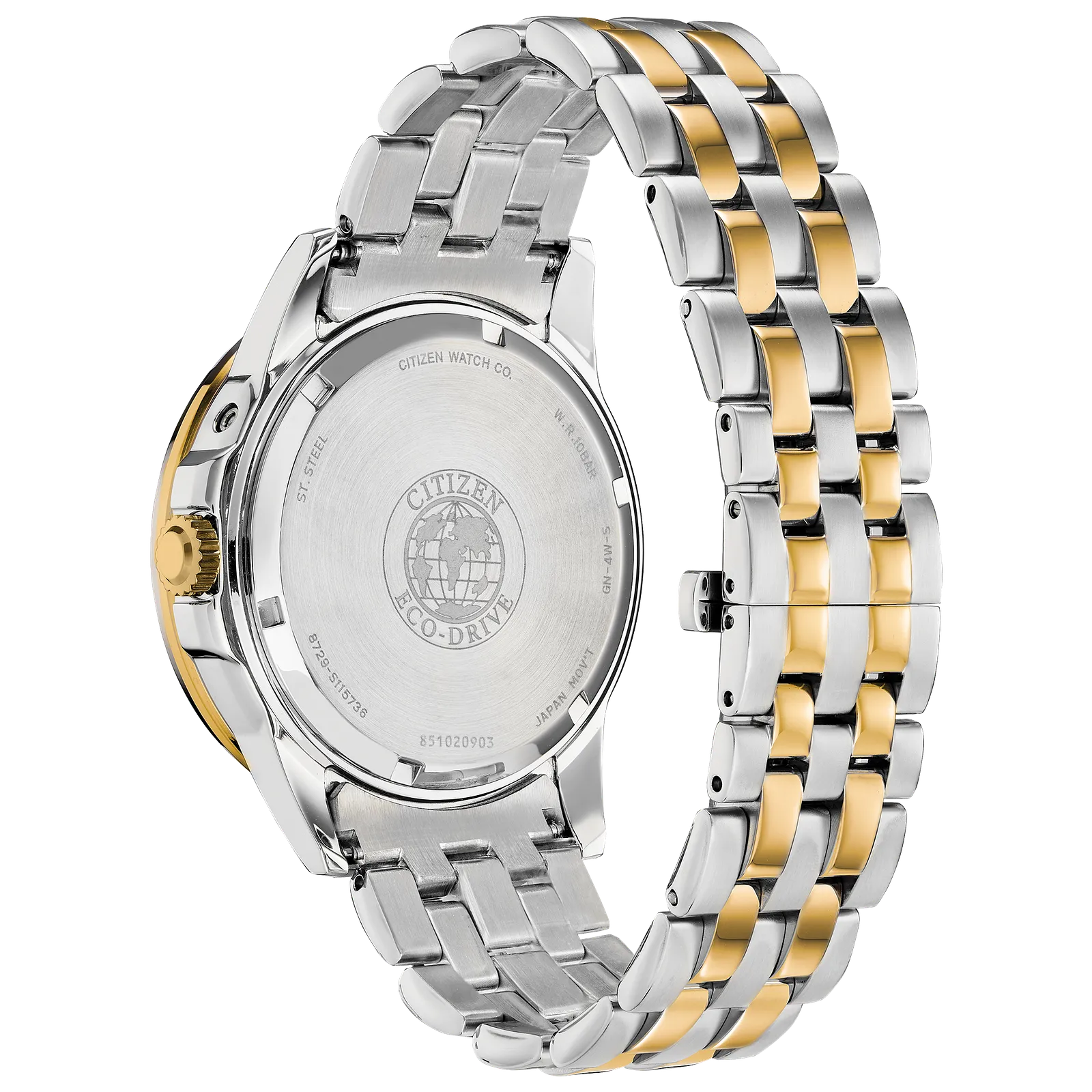 bu0054-52l Reloj Citizen Eco-drive de caballero pulsera de metal 44 mm - Image 3