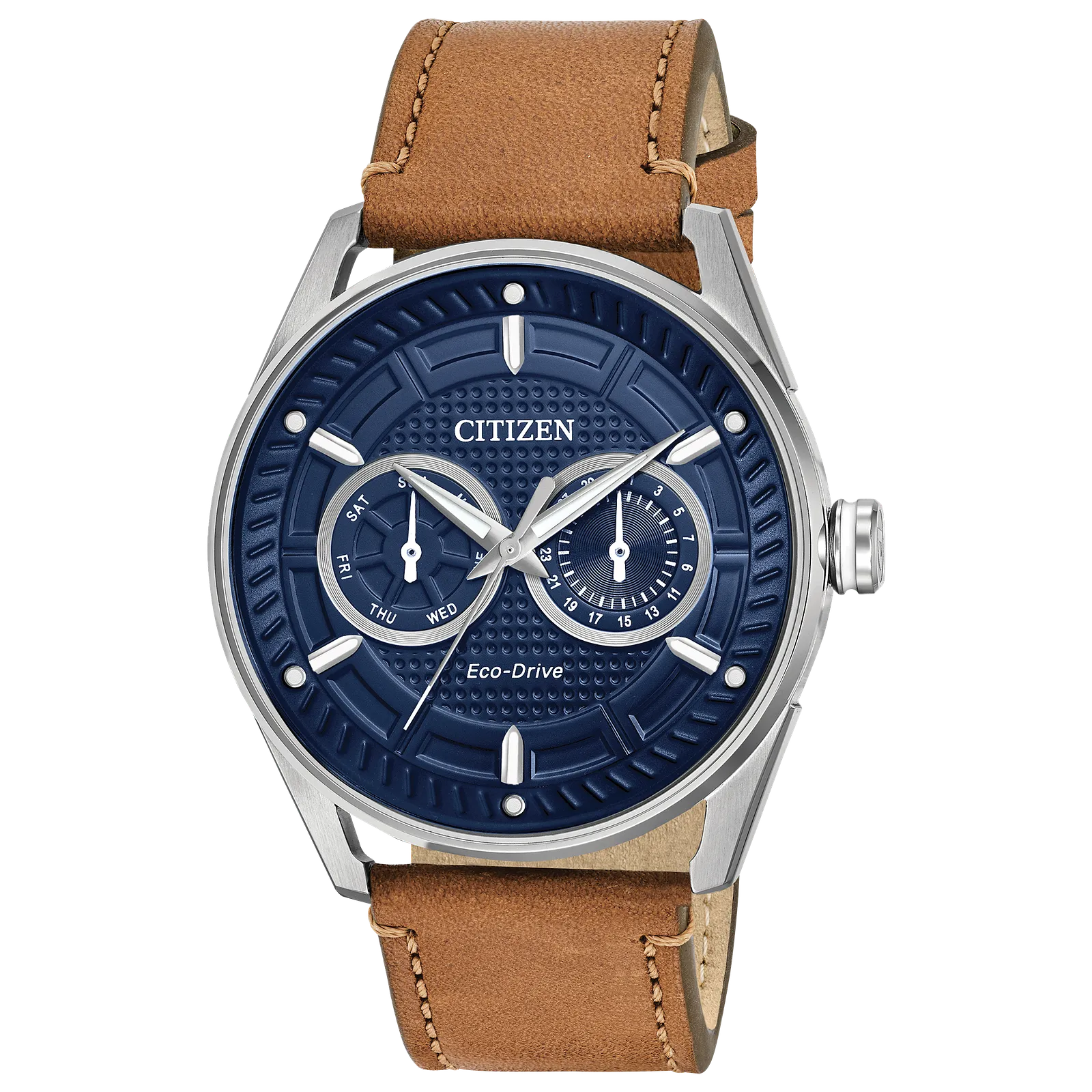 BU4020-01L Reloj Citizen Sport Casual de hombre correa de piel 42 mm Eco-drive