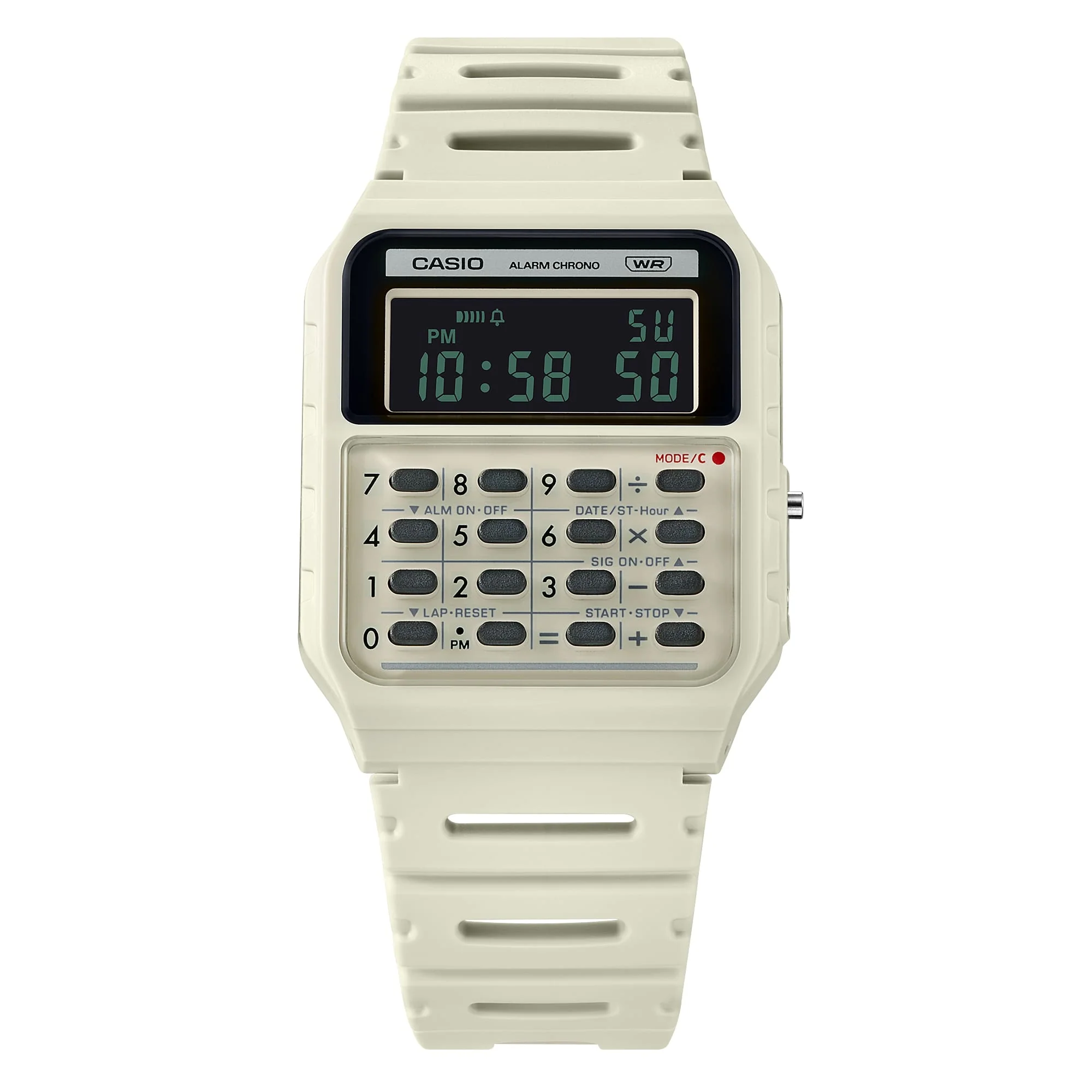 CA-53WB-8B Casio Reloj para caballero pulsera de caucho - Image 5