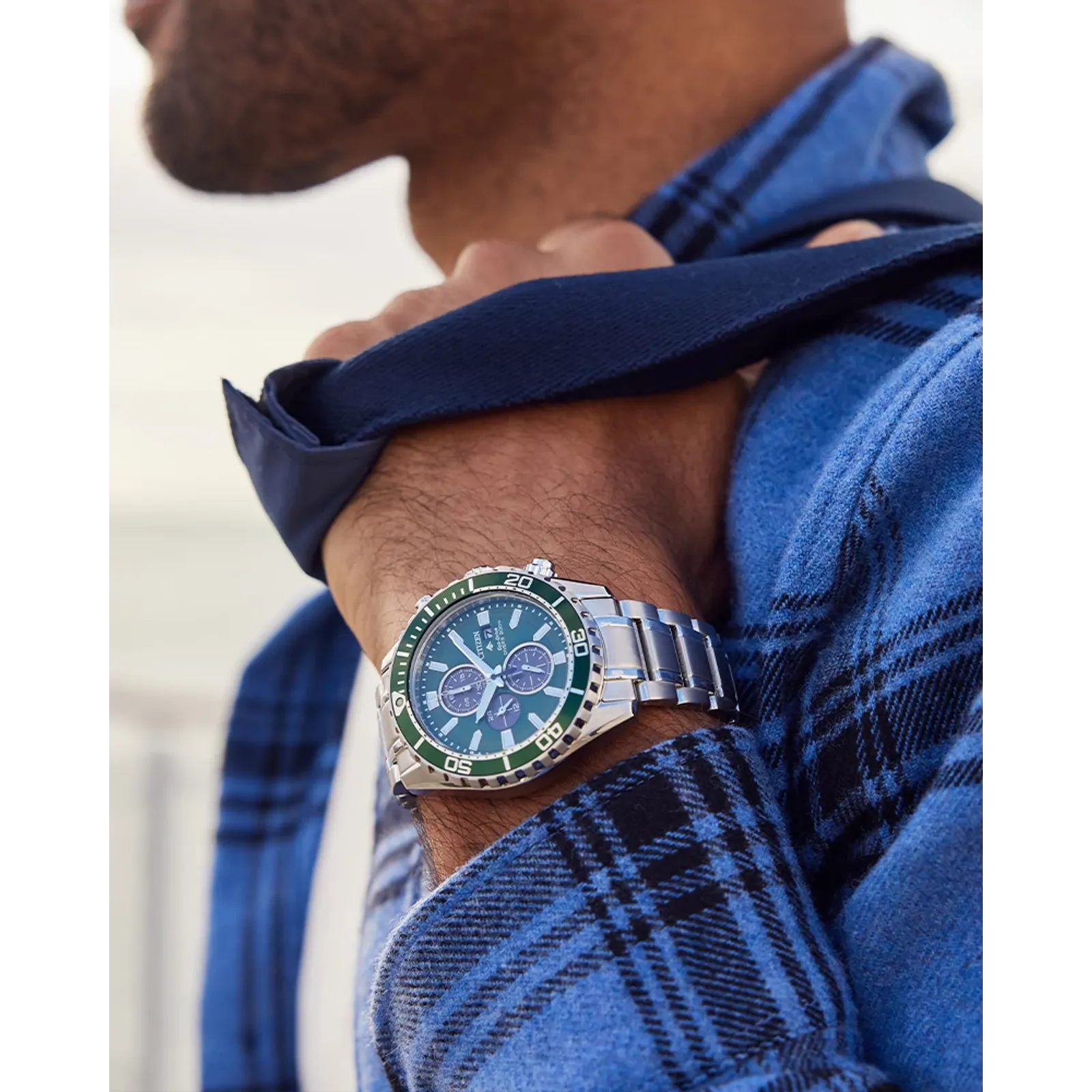 CA0820-50X Reloj Citizen Promaster Dive de hombre pulsera de metal 45 mm Eco-drive - Image 5