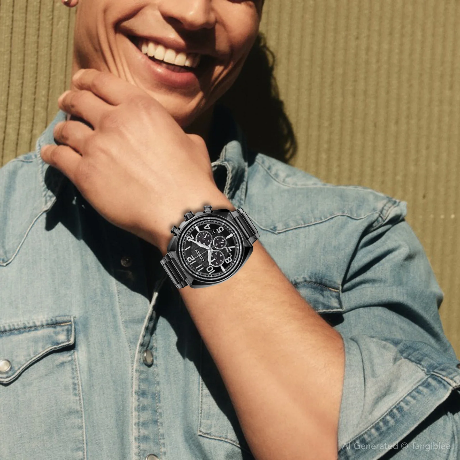 CA4285-68E Citizen Eco-Drive de hombre pulsera de metal - Image 2