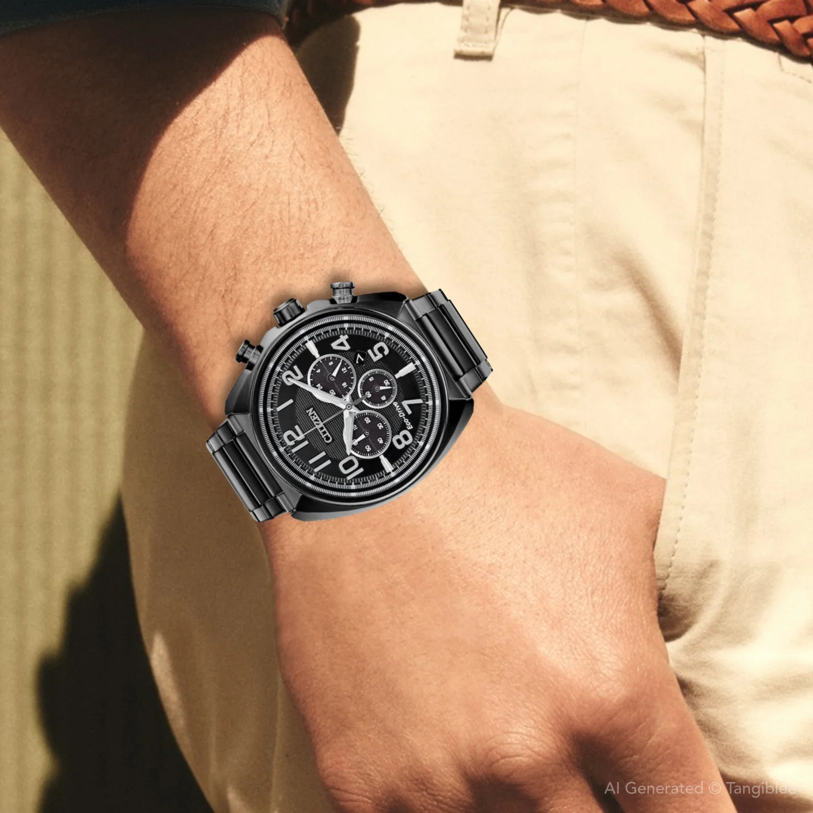 CA4285-68E Citizen Eco-Drive de hombre pulsera de metal - Image 3