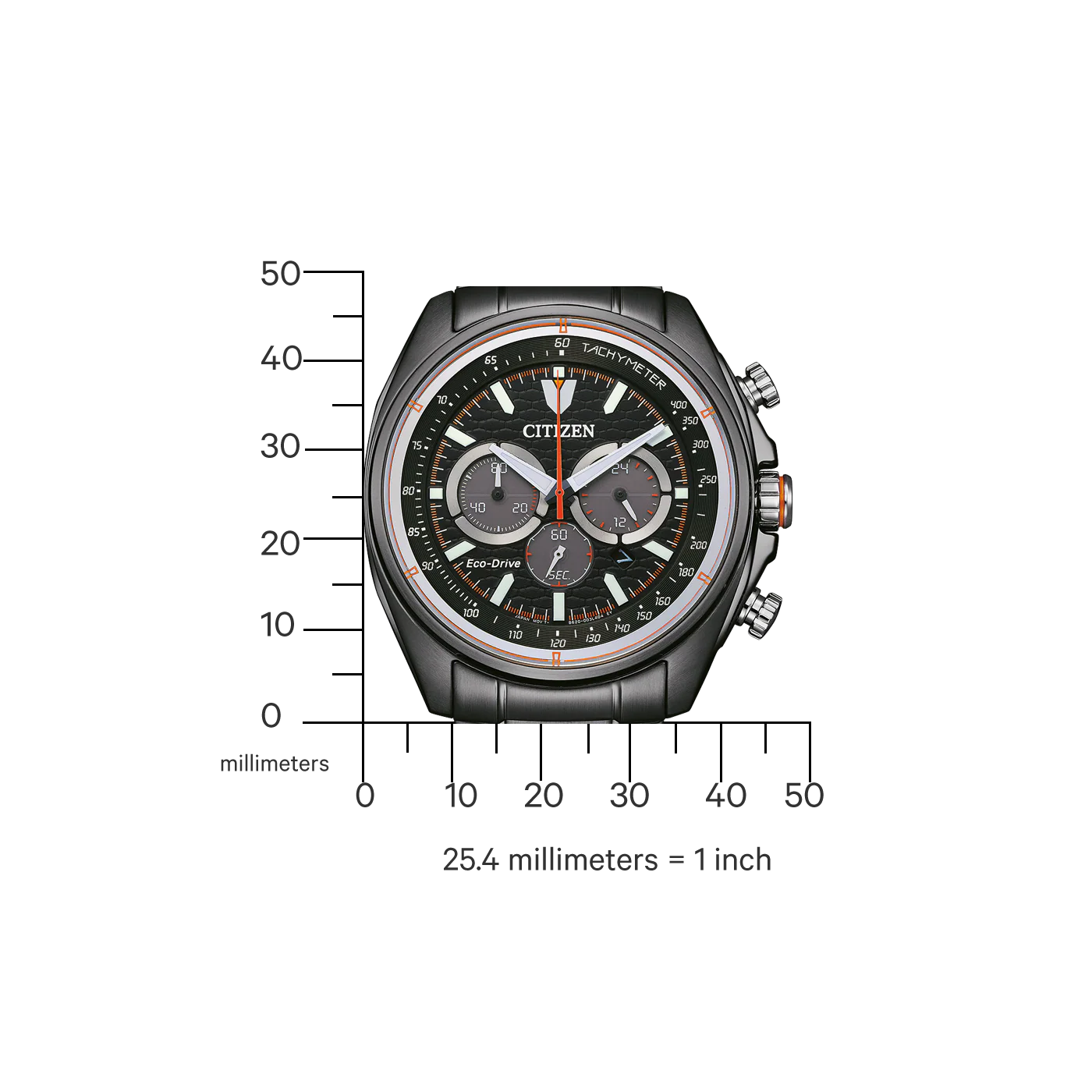 CA4567-82H Citizen Sport Casual Eco-drive de caballero pulsera de acero inoxidable - Image 3