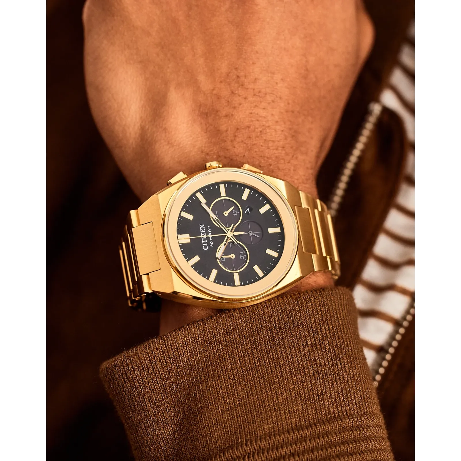 CA4582-54E Citizen Axiom SC Eco-drive de caballero pulsera de metal - Image 5