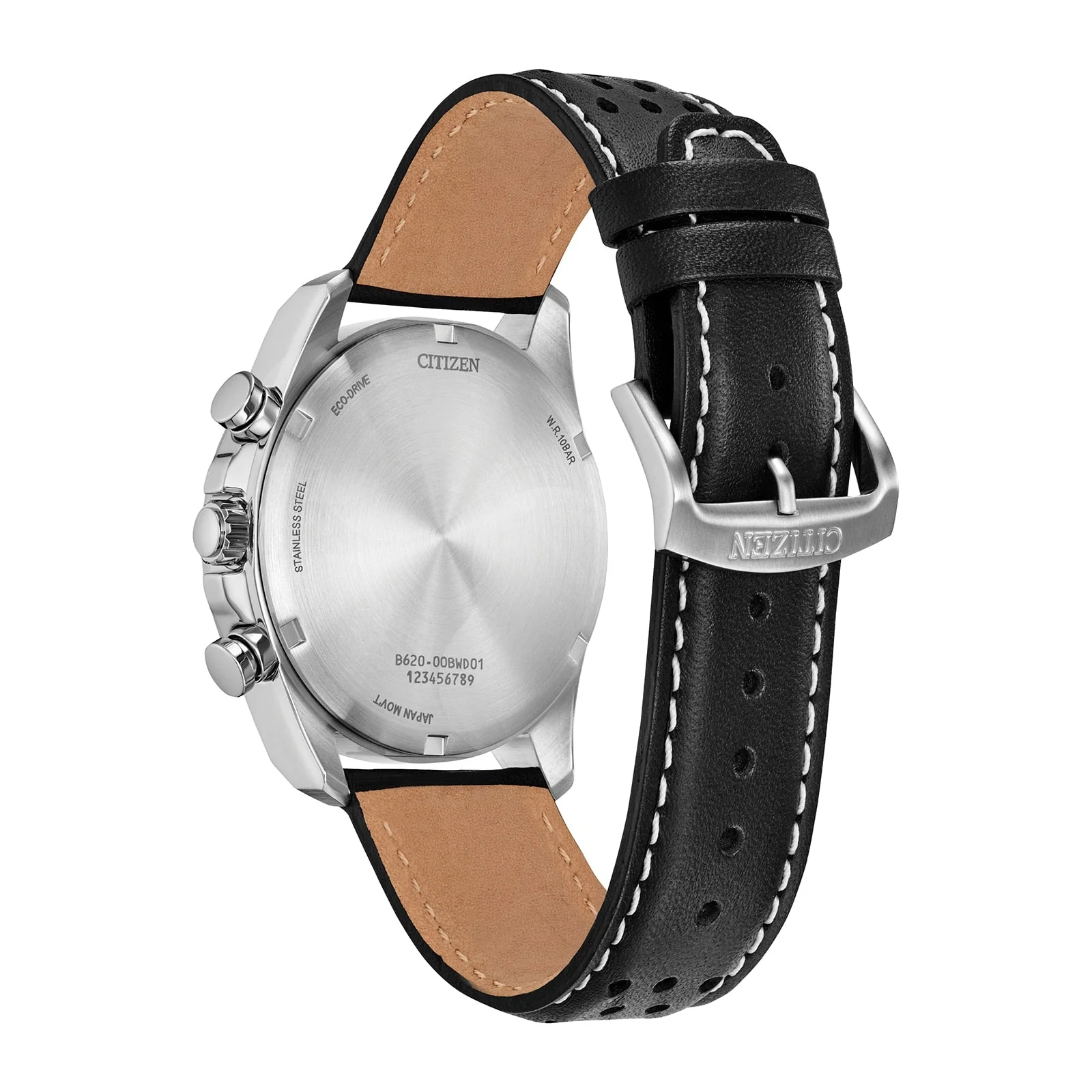 CA4640-09X Reloj Citizen Eco-Drive de hombre pulsera de cuero - Image 2