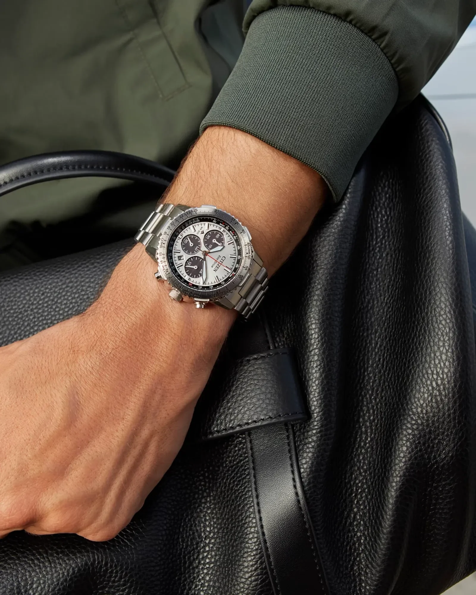 CA4660-61A Reloj Citizen Promaster Navihawk de hombre correa de metal - Image 7
