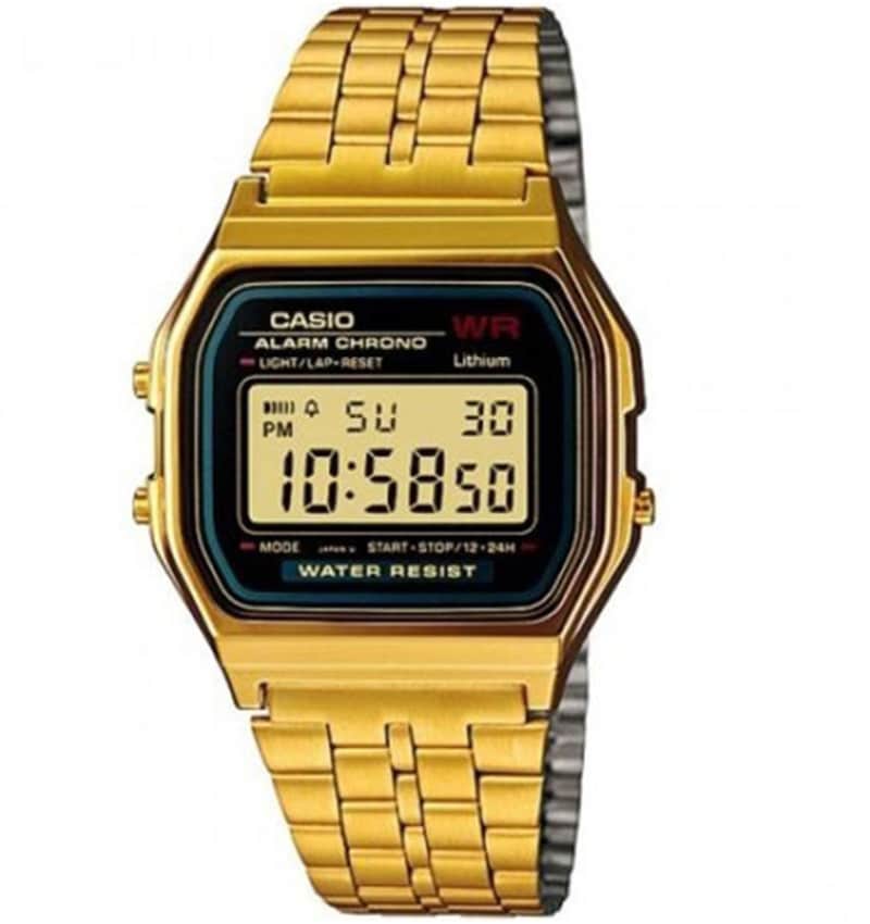 A-159WGEA-1 Reloj Casio Unisex, Vintage Clásico Cronómetro - Image 6