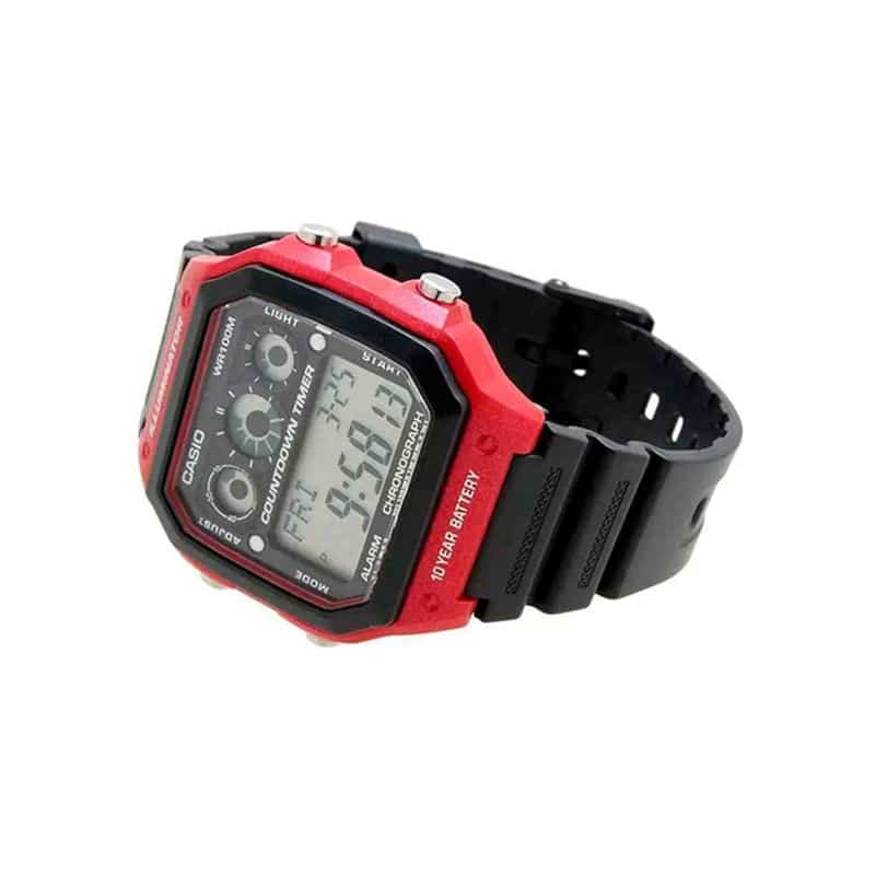 AE-1300WH-4AV Reloj Casio para Caballero, Illuminator 10 Años de Batería - Image 4