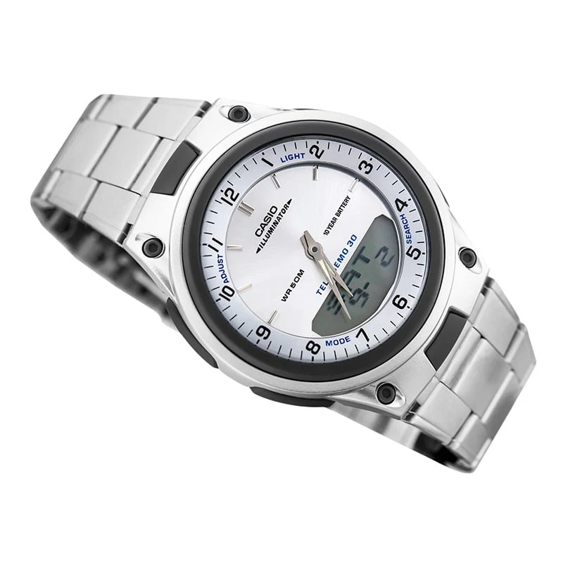 AW-80D-7AVCB Reloj Casio para Hombre, Illuminator 10 Años de Batería - Image 2