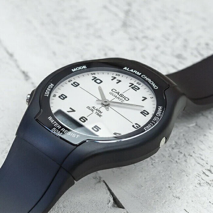 AW-90H-7BV Reloj Casio para Hombre, Alarma Cronómetro - Image 2