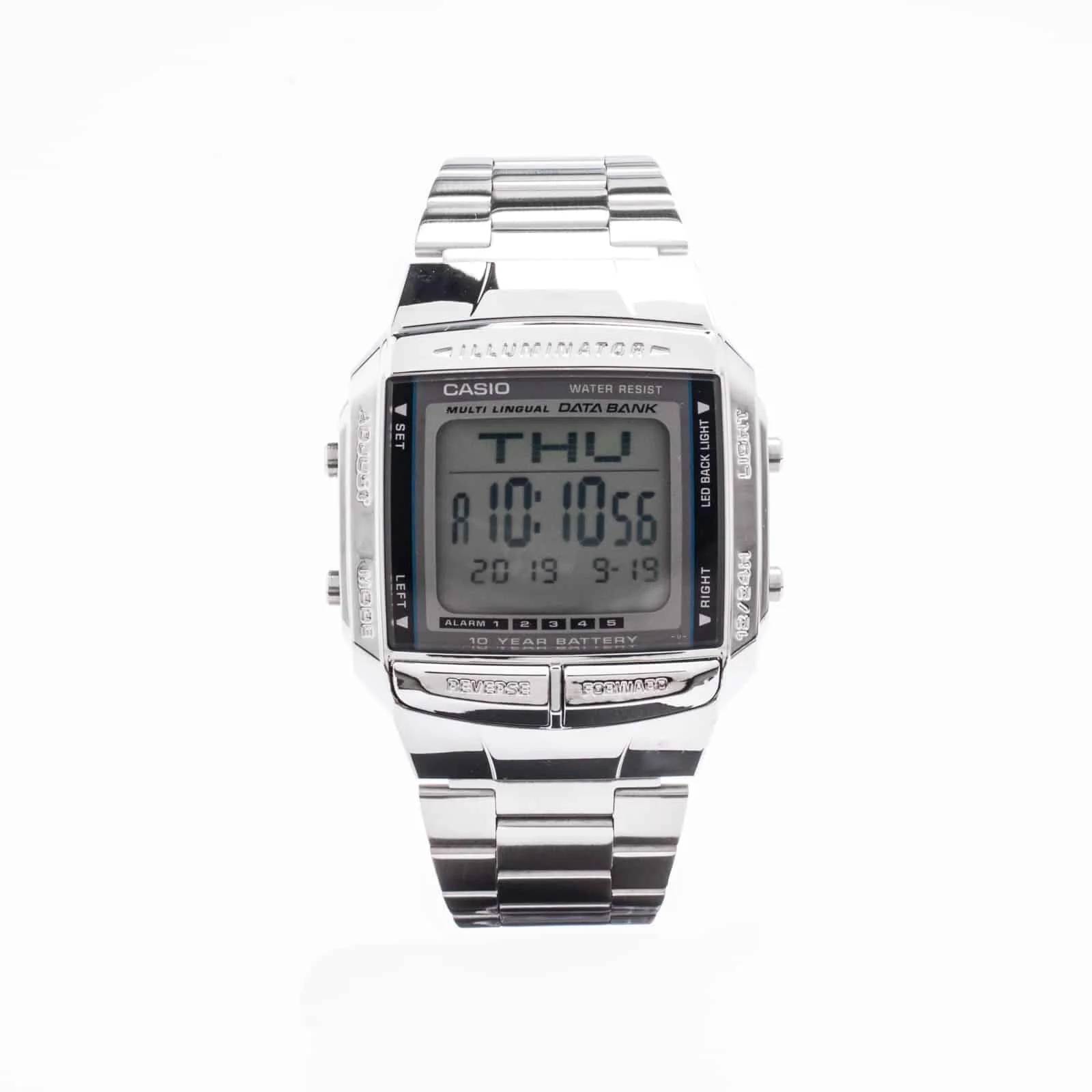 DB-360-1A Reloj Casio para Caballero, Illuminator 10 Años de Batería - Image 5