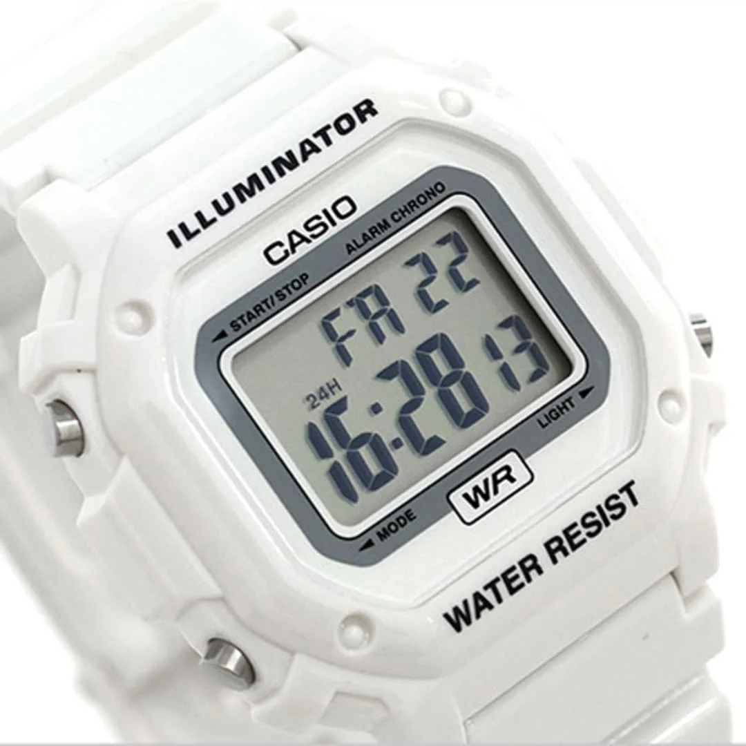 F-108WHC-7B Reloj Casio Unisex, Illuminator - Image 4