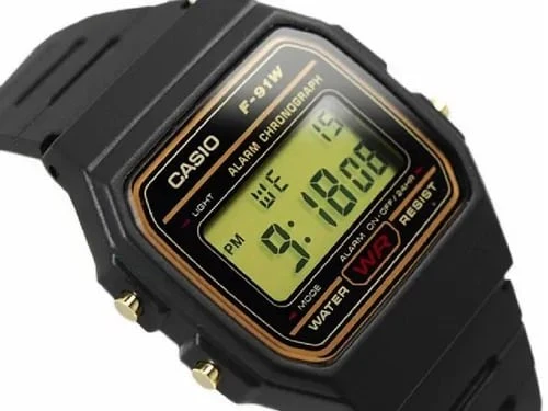F-91WG-9 Reloj Casio Unisex, Vintage Clásico - Image 3