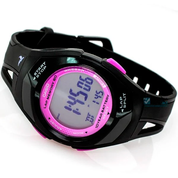 STR-300-1CF Reloj Casio para Mujer, 10 Años de Batería - Image 4