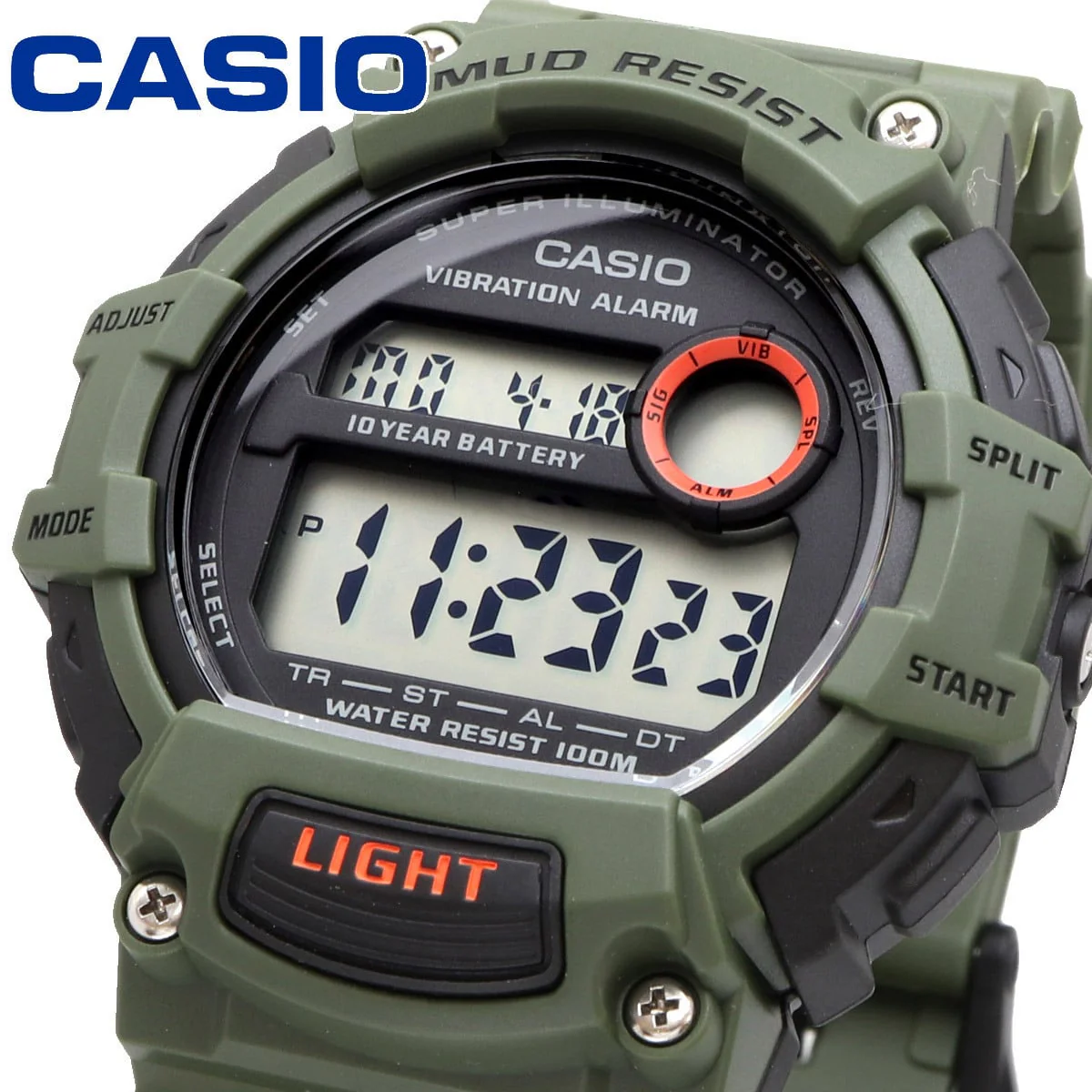 TRT-110H-3AV Reloj Casio para Hombre, 10 Años de Bateria Mud Resist - Image 3