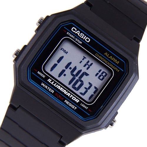 W-217H-1AV Reloj Casio para Hombre, Vintage Clásico Illuminator - Image 2