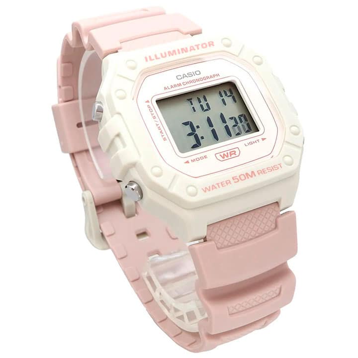 W-218HC-4A2V Reloj Casio para Señorita, Illuminator con Cronógrafo - Image 3