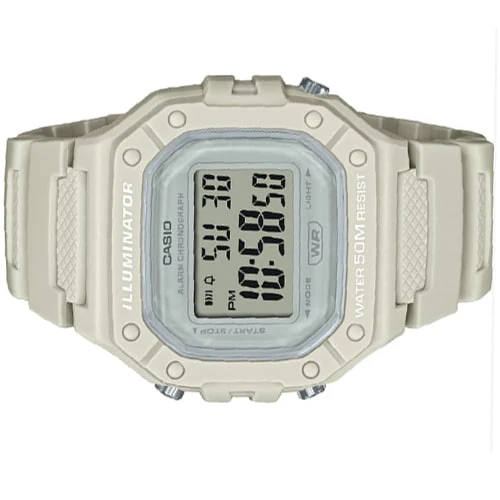 W-218HC-8AV Reloj Casio para Mujer, Illuminator con Cronógrafo - Image 2