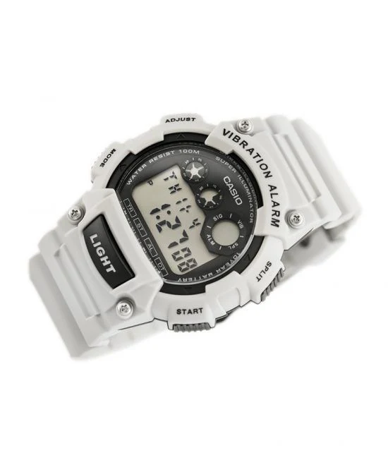 W-735H-8A2V Reloj Casio para Hombre, Alarma Vibrante Super Illuminantor - Image 2